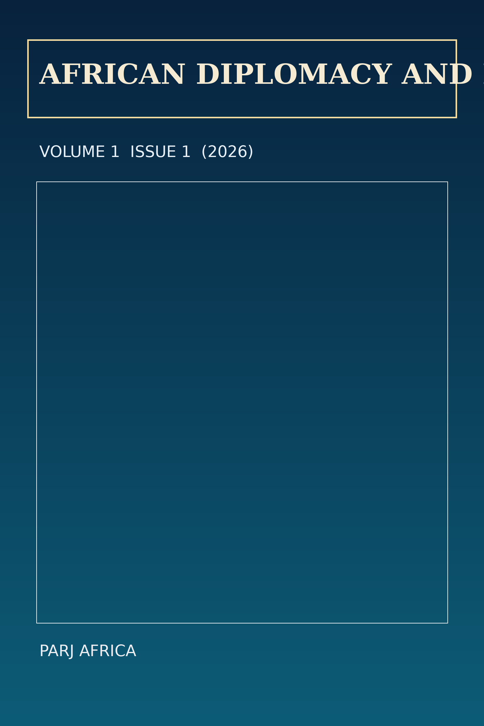 Vol. 1 No. 1 (2026) cover