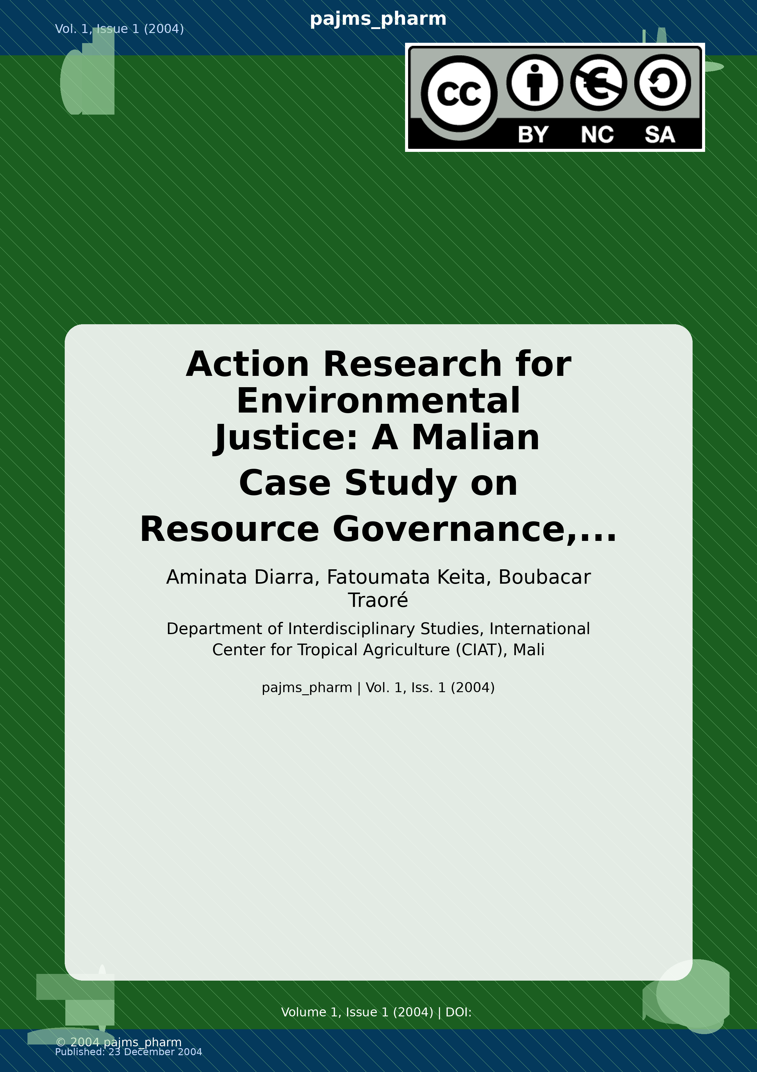 Cover image for: Action Research for Environmental Justice
