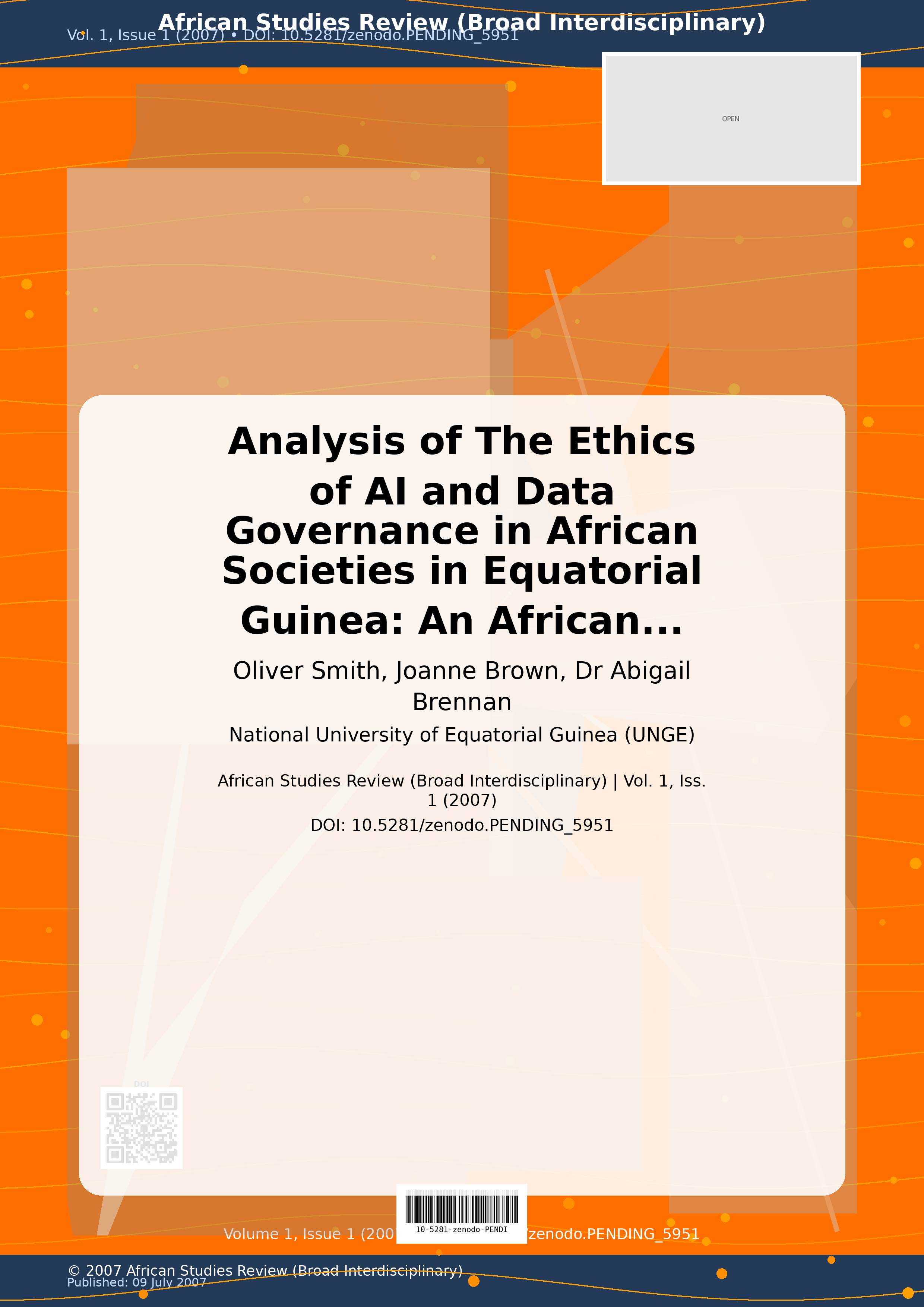 Cover image for: Analysis of The Ethics of AI and Data Governance in African 