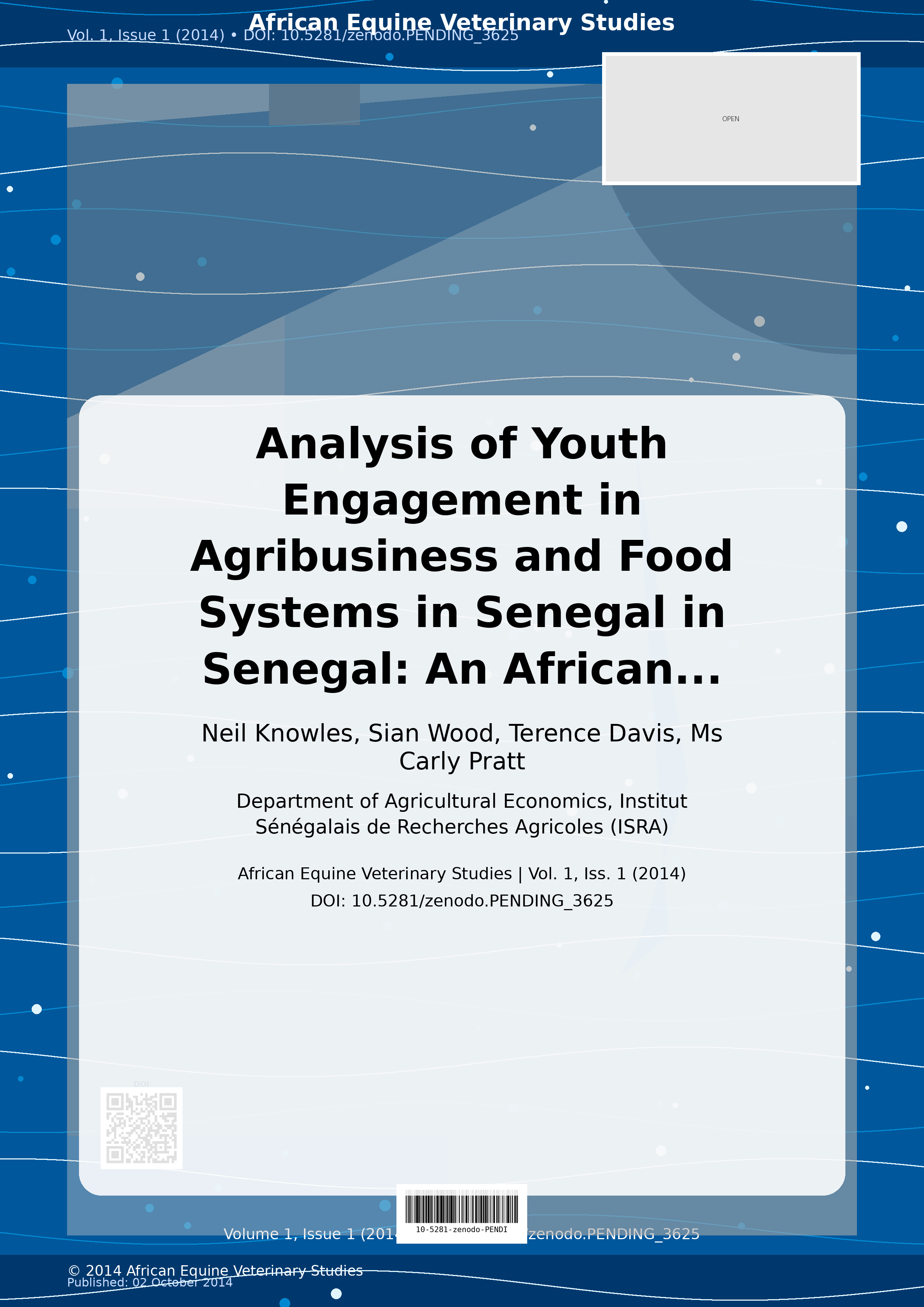 Cover image for: Analysis of Youth Engagement in Agribusiness and Food System