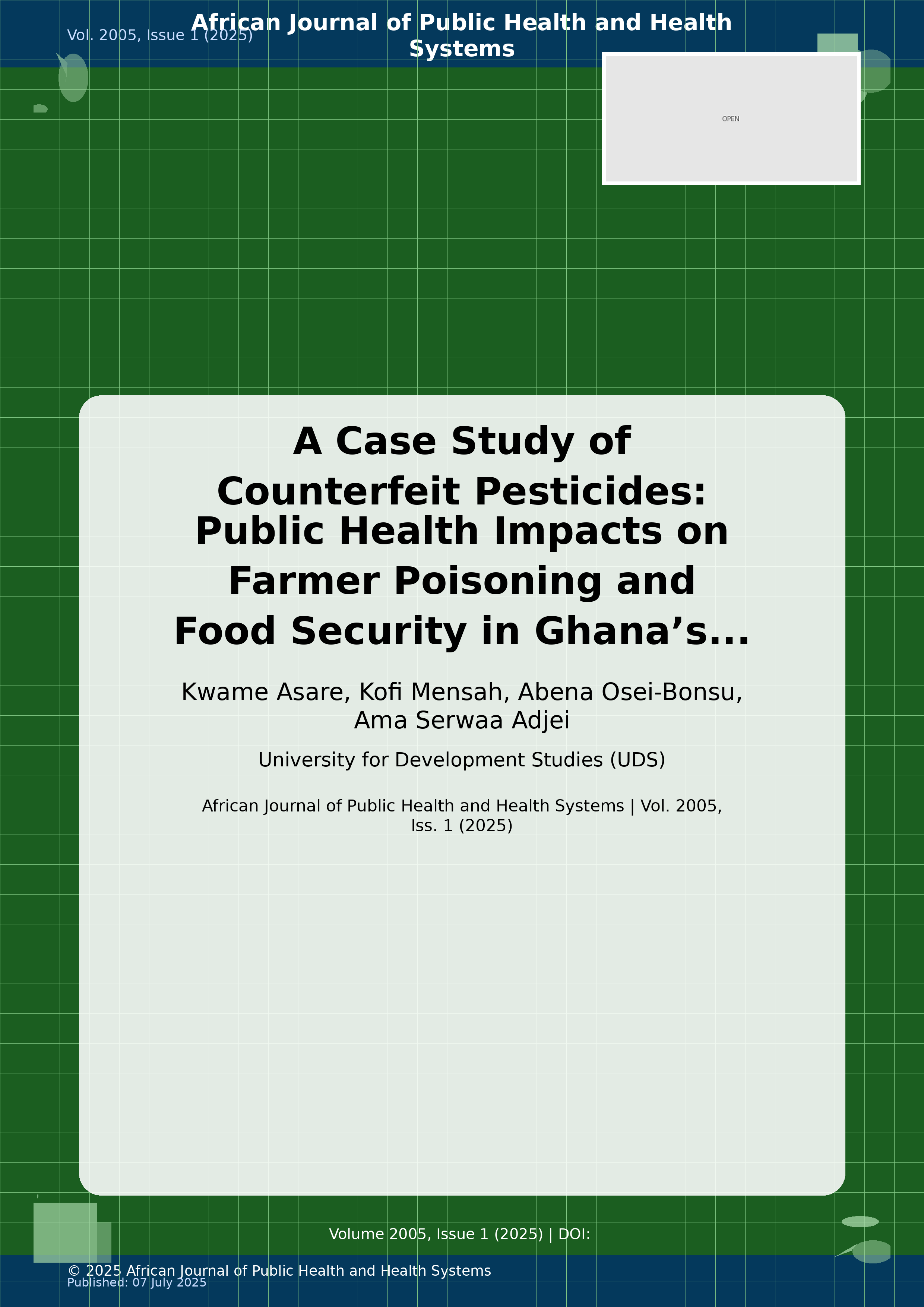 Cover image for: A Case Study of Counterfeit Pesticides