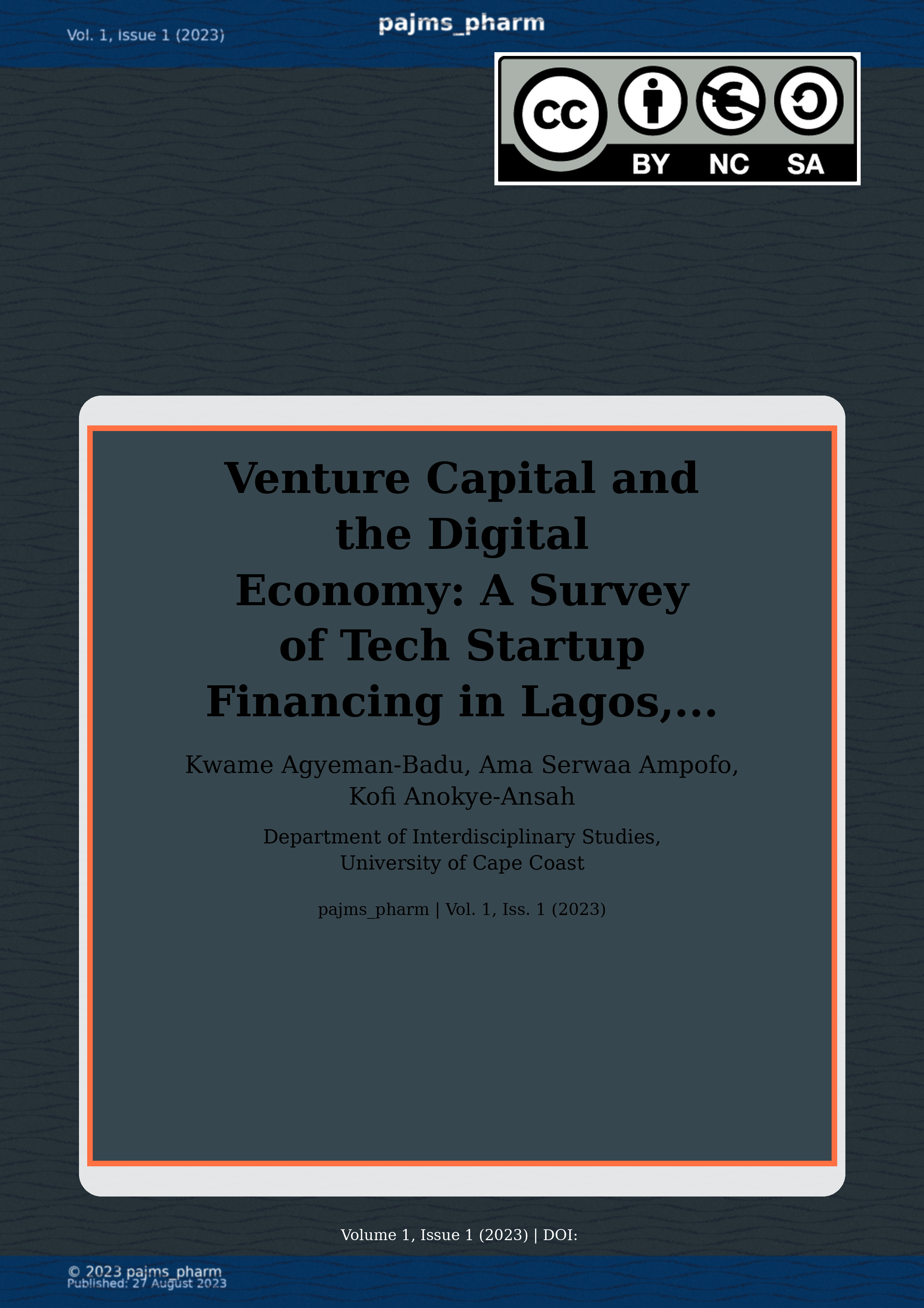 Cover image for: Venture Capital and the Digital Economy