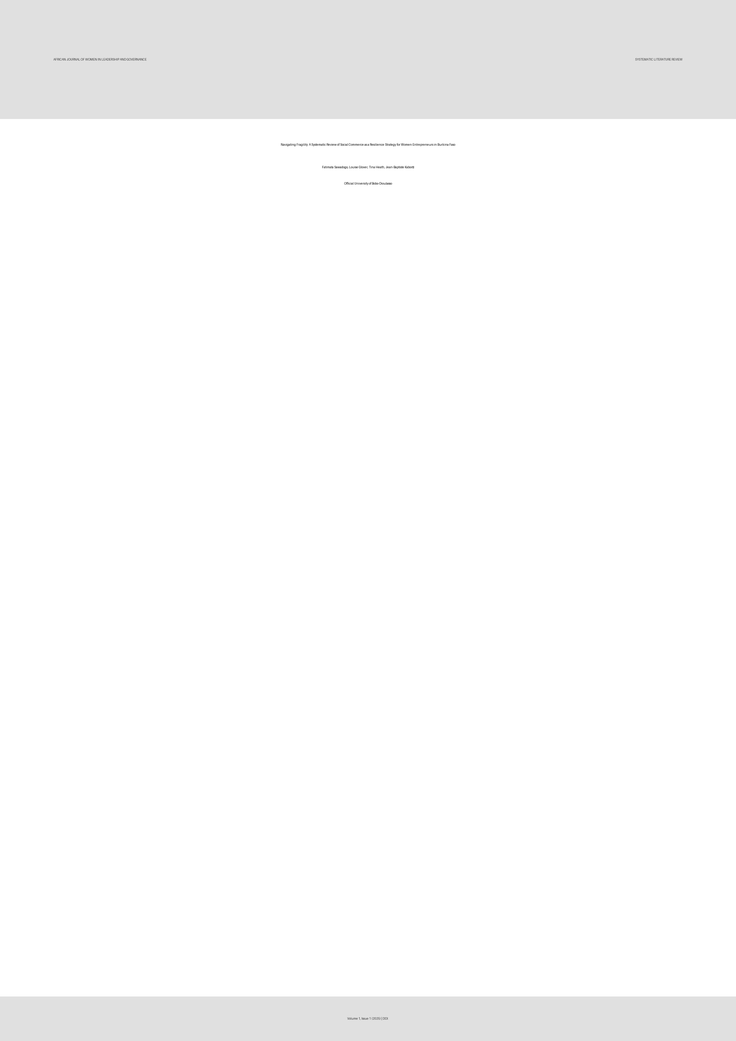 Cover image for: Navigating Fragility