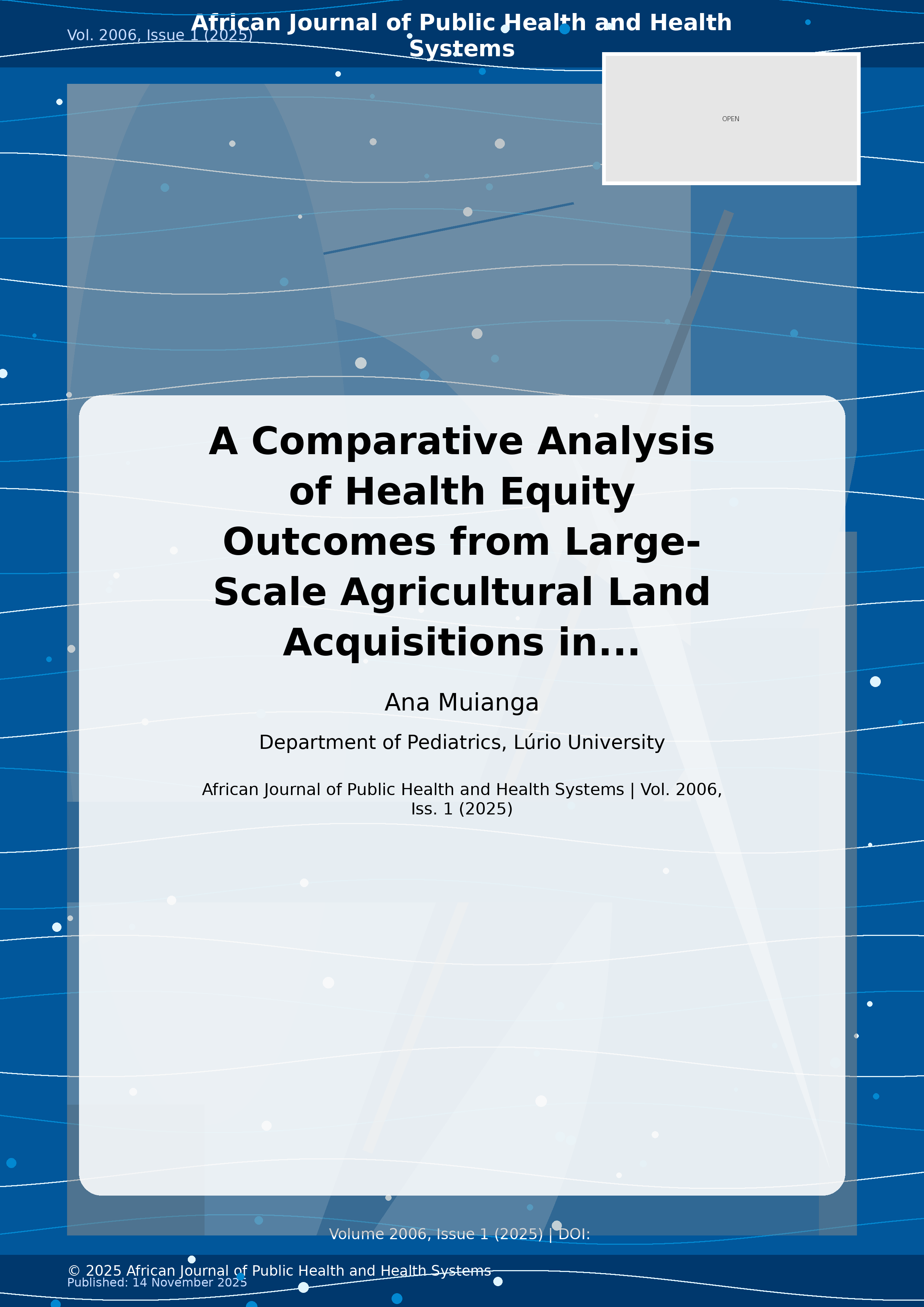 Cover image for: A Comparative Analysis of Health Equity Outcomes from Large-