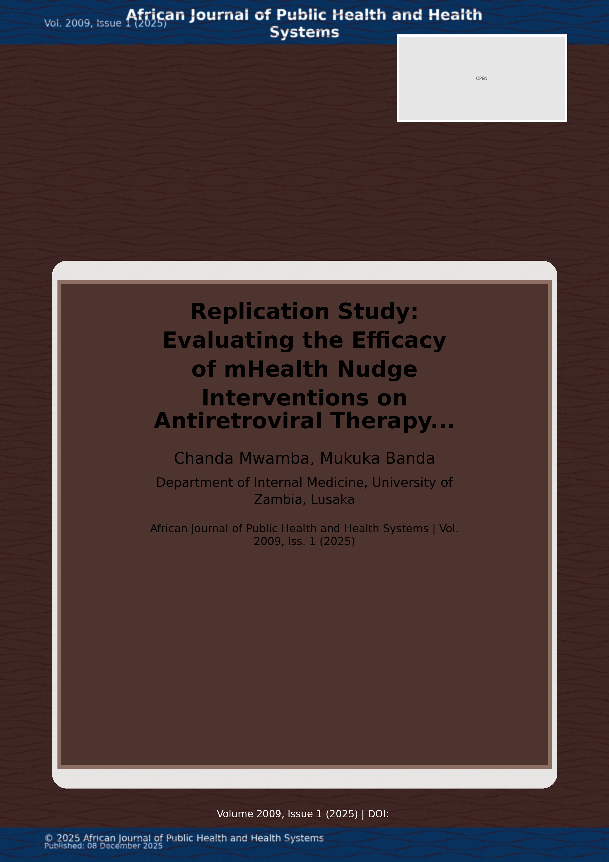 Cover image for: Replication Study