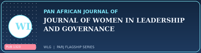 Pan African Journal logo for African Journal of Women in Leadership and Governance