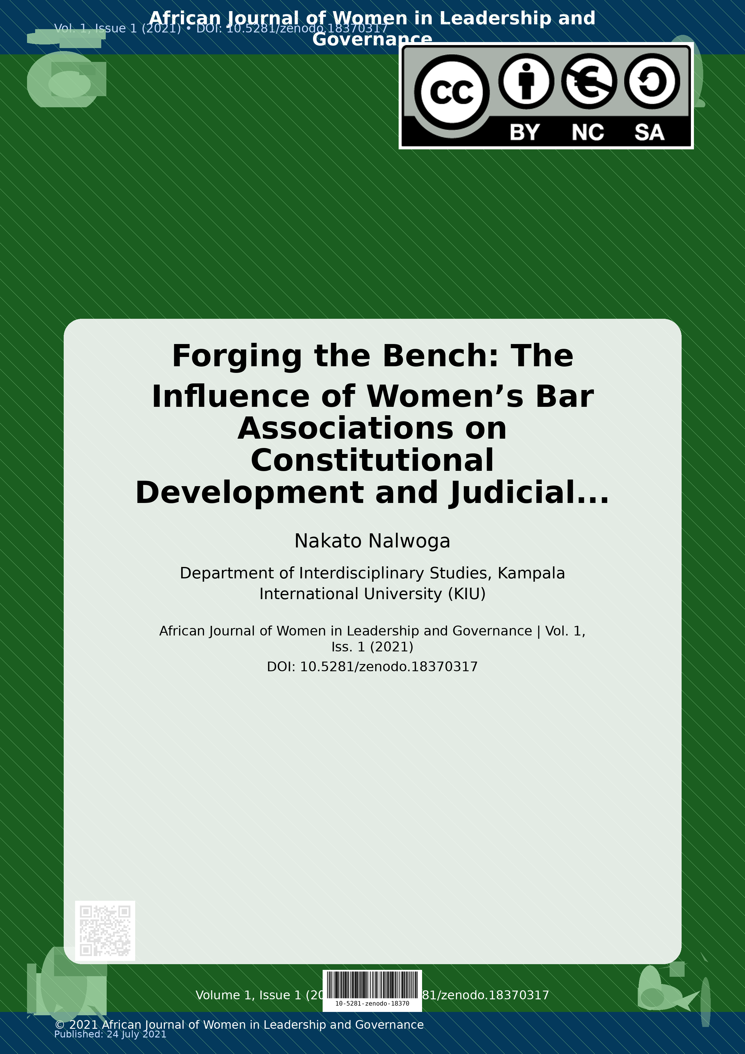 Cover image for: Forging the Bench