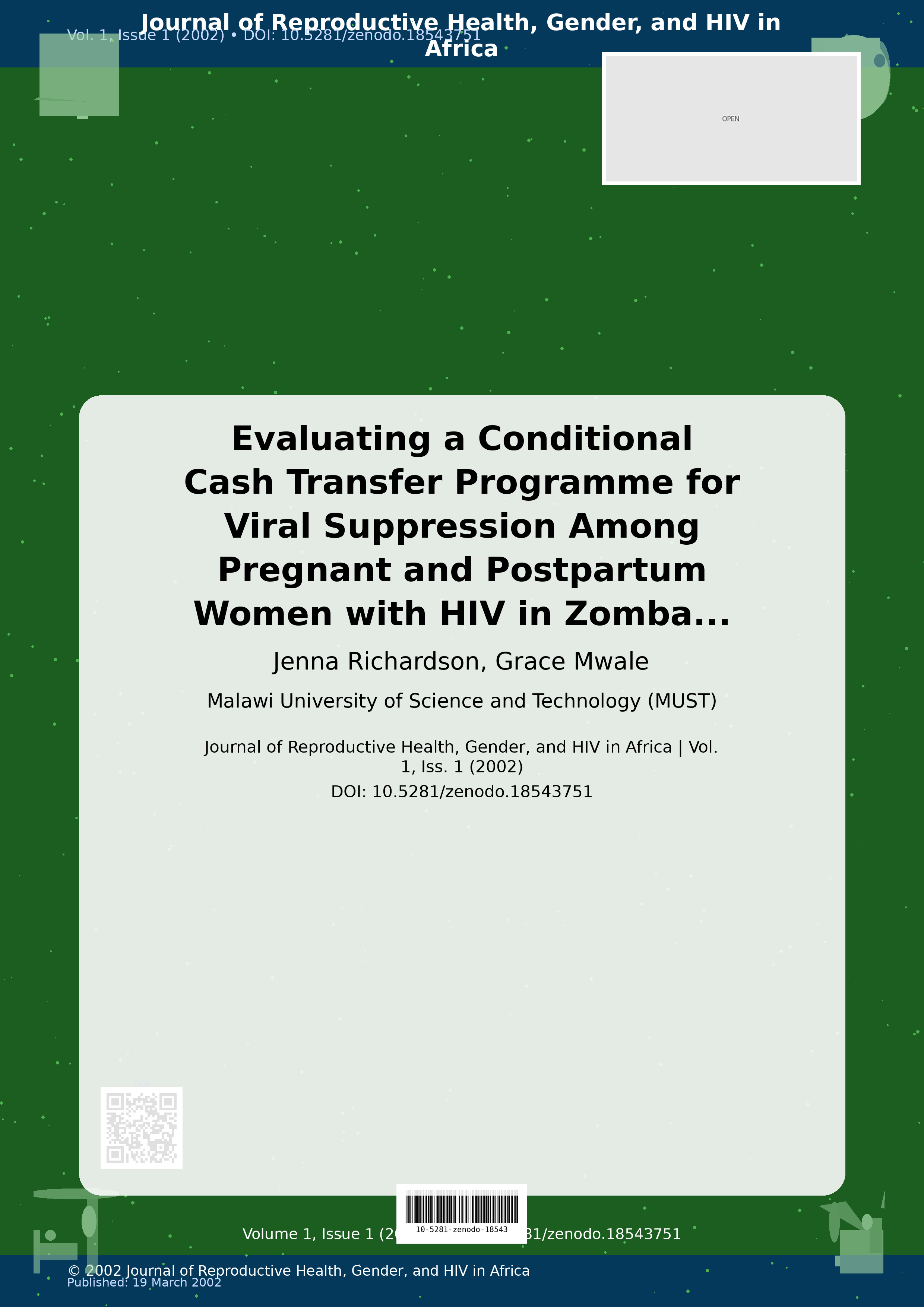 Cover image for: Evaluating a Conditional Cash Transfer Programme for Viral S