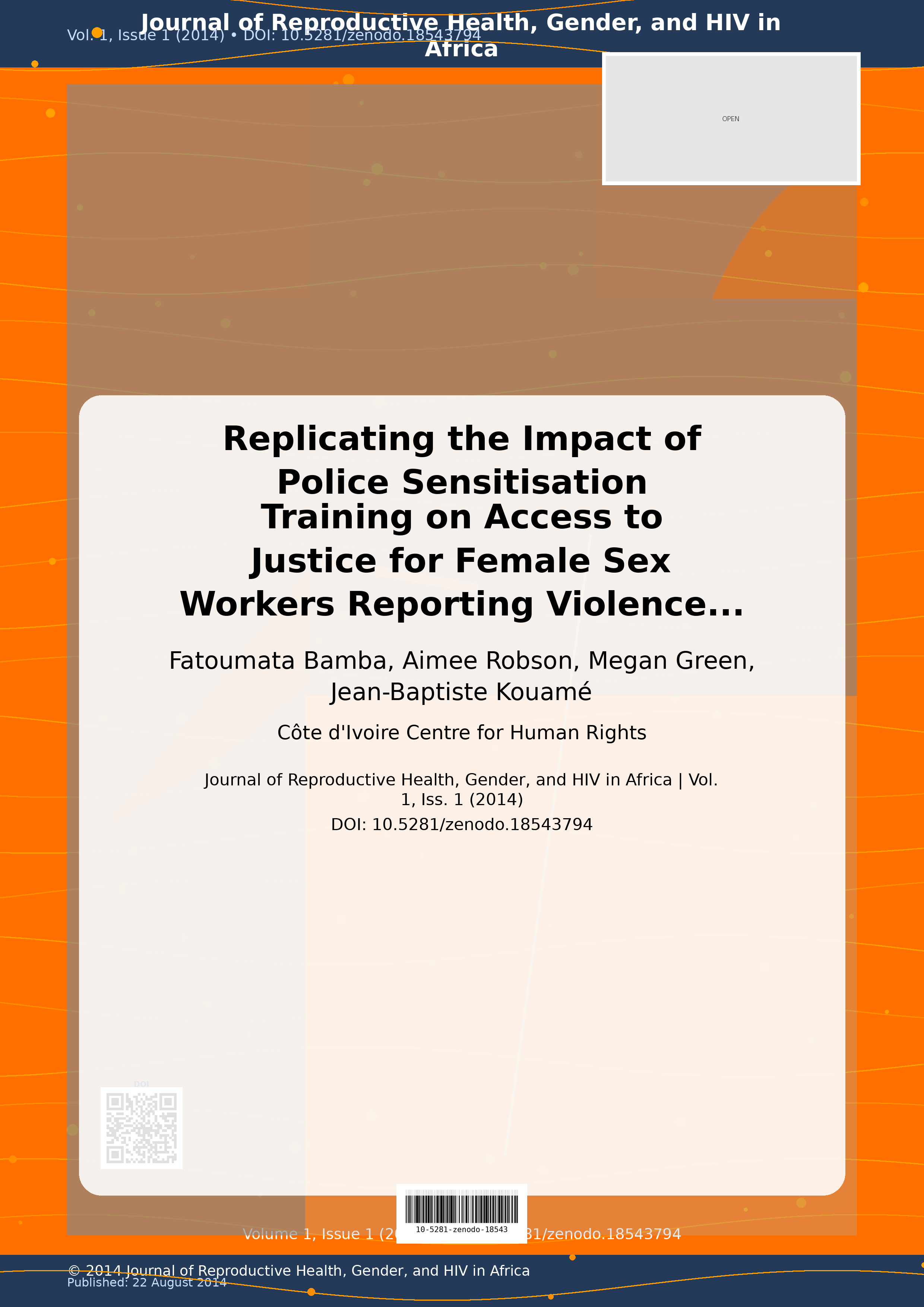 Cover image for: Replicating the Impact of Police Sensitisation Training on A