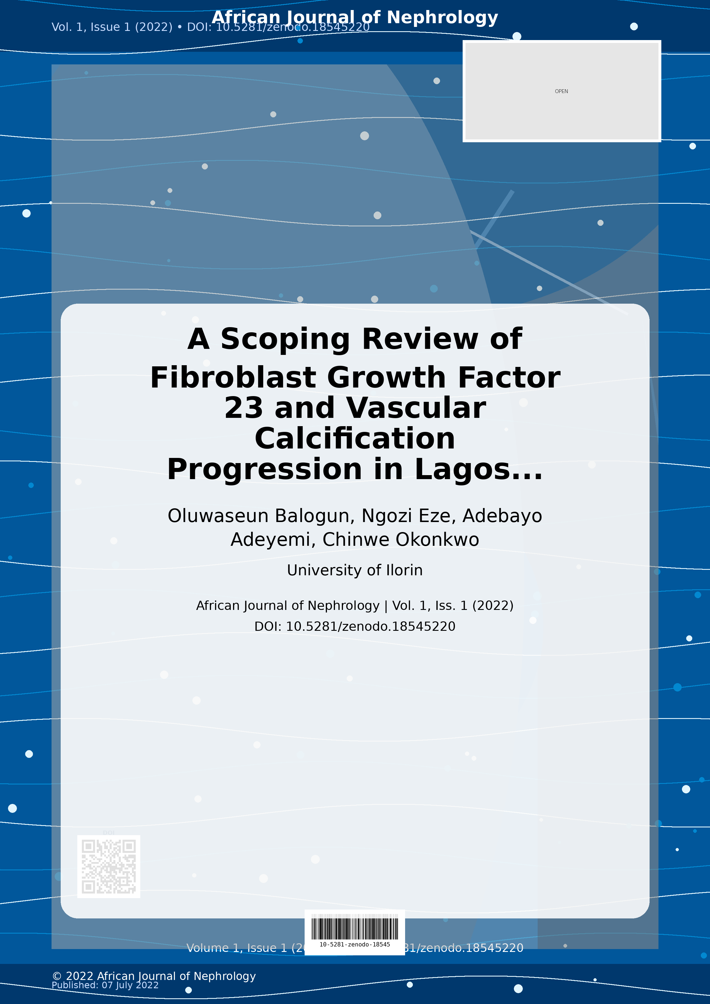 Cover image for: A Scoping Review of Fibroblast Growth Factor 23 and Vascular