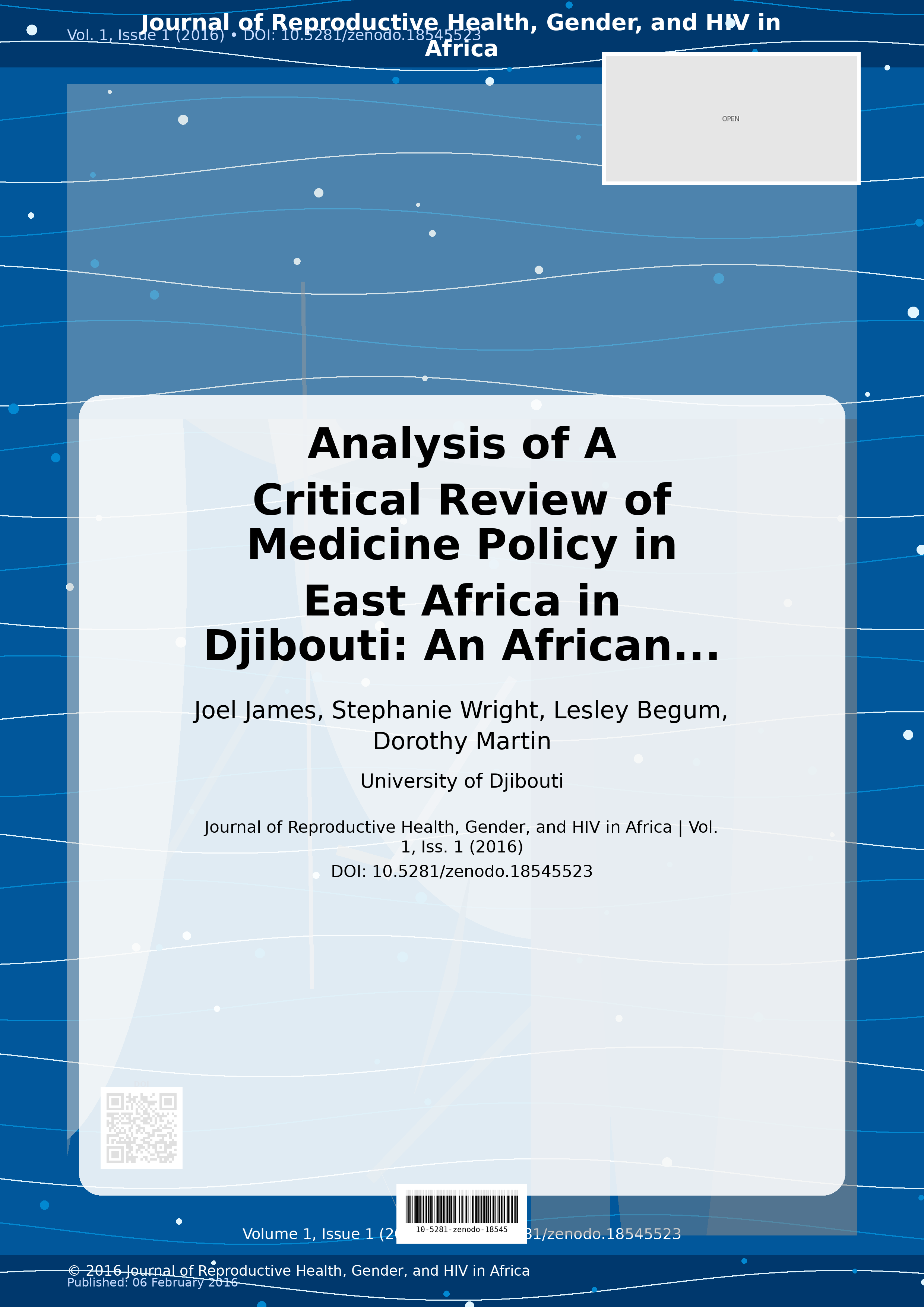 Cover image for: Analysis of A Critical Review of Medicine Policy in East Afr