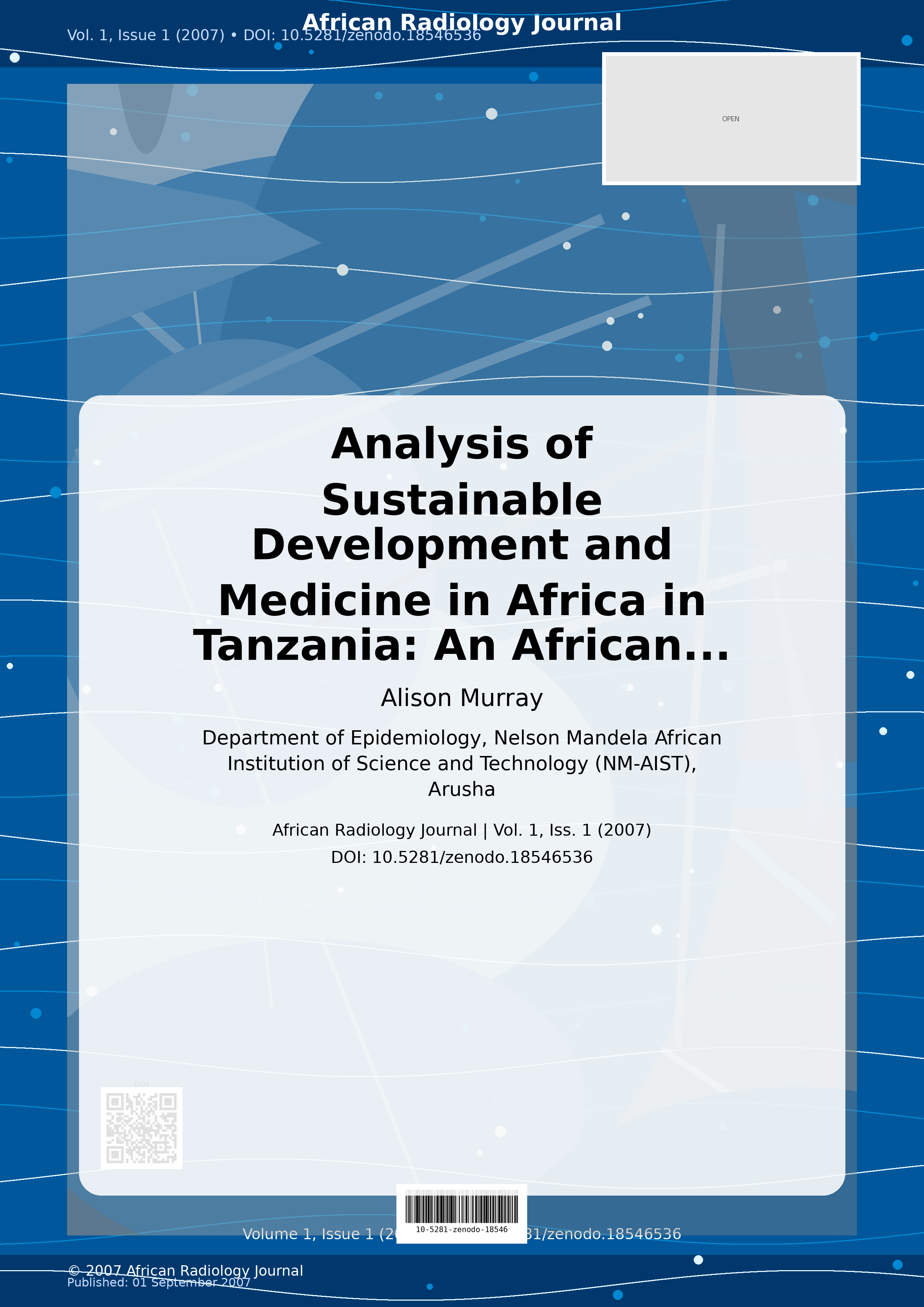 Cover image for: Analysis of Sustainable Development and Medicine in Africa i