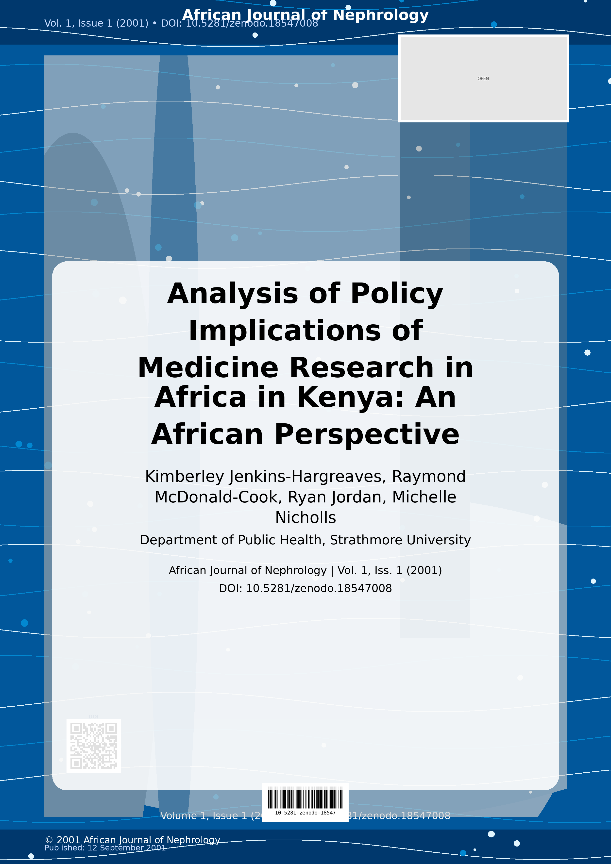 Cover image for: Analysis of Policy Implications of Medicine Research in Afri