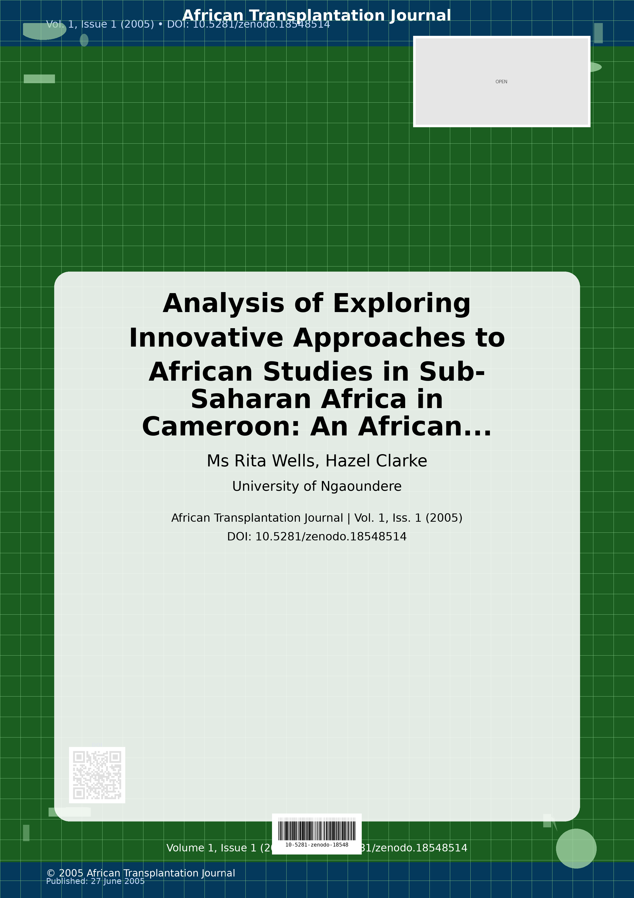 Cover image for: Analysis of Exploring Innovative Approaches to African Studi