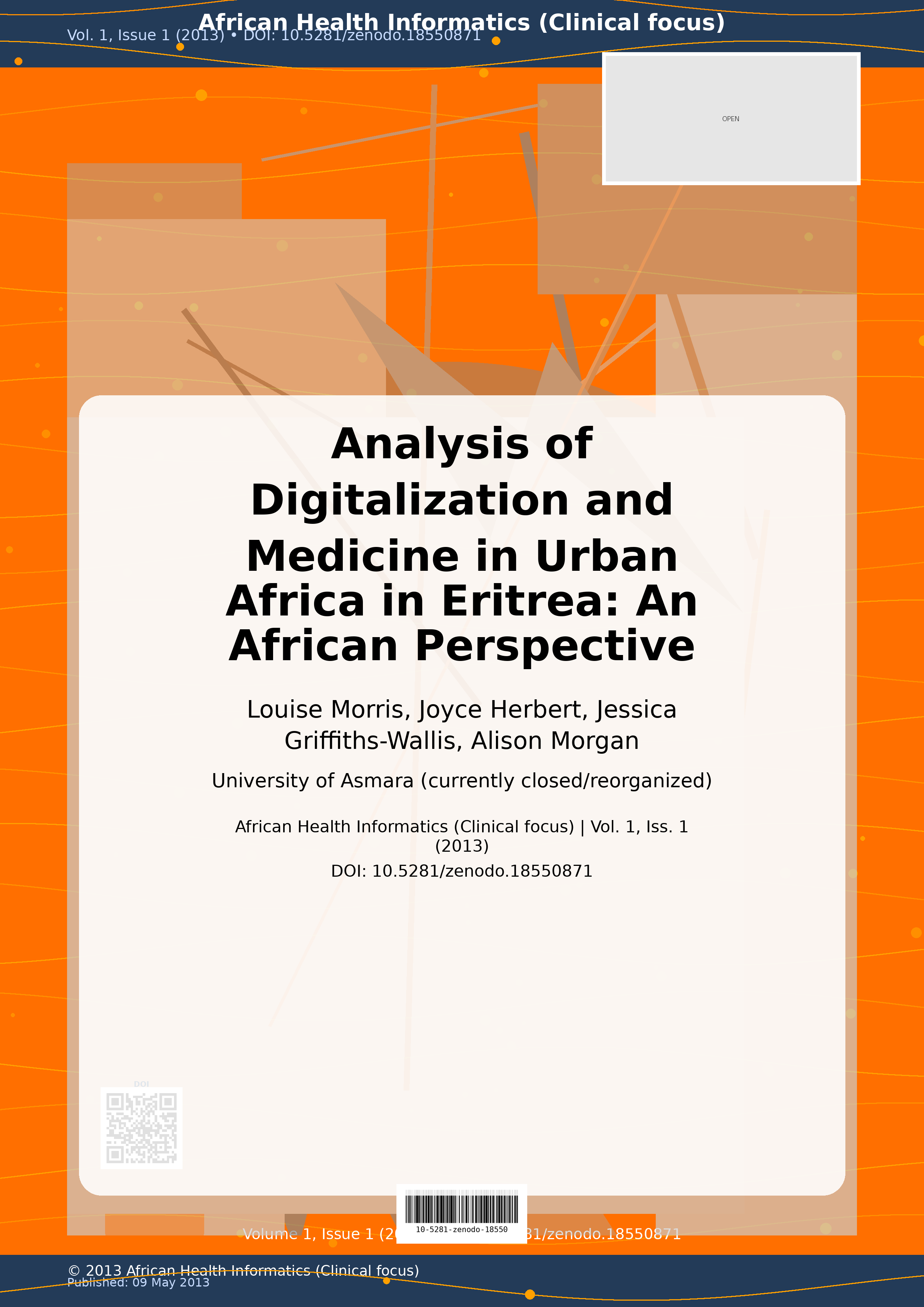 Cover image for: Analysis of Digitalization and Medicine in Urban Africa in E
