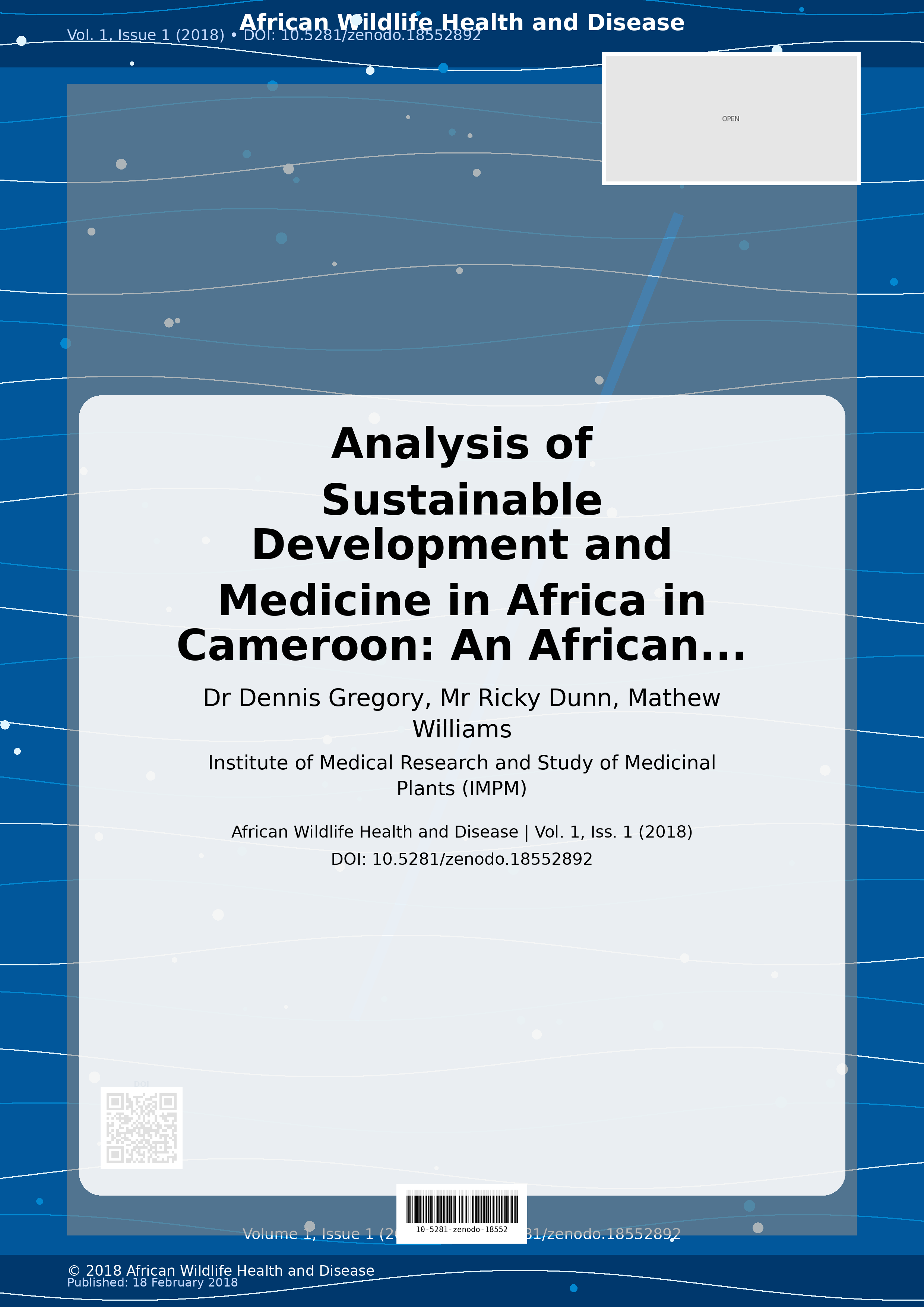 Cover image for: Analysis of Sustainable Development and Medicine in Africa i