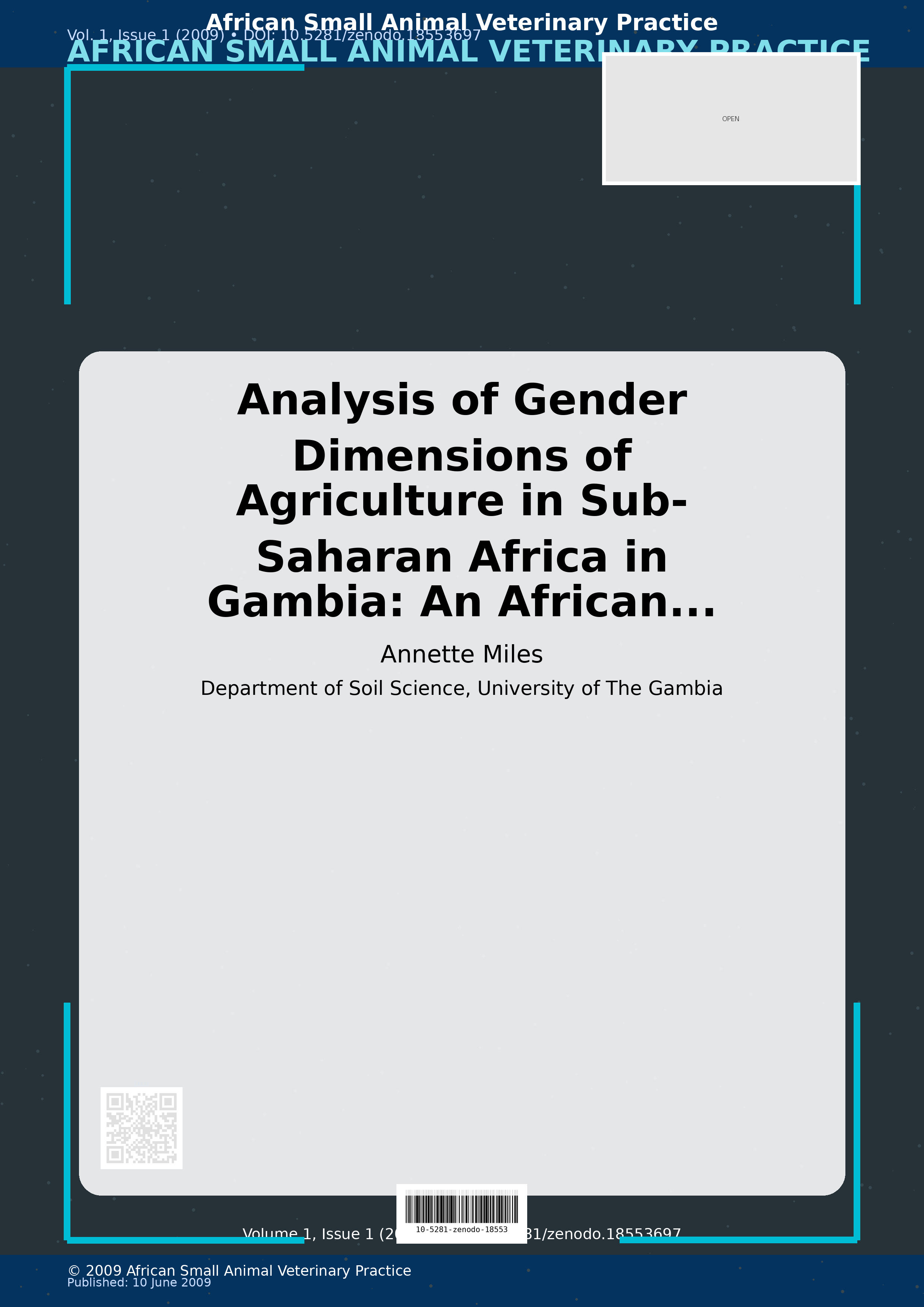 Cover image for: Analysis of Gender Dimensions of Agriculture in Sub-Saharan 