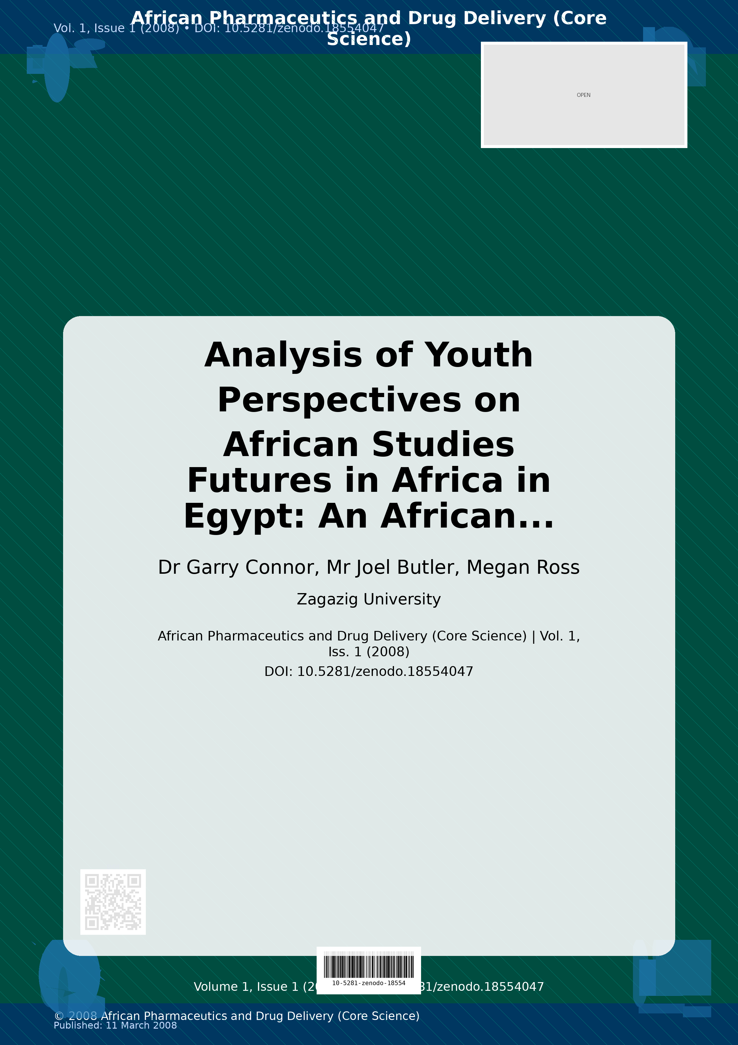 Cover image for: Analysis of Youth Perspectives on African Studies Futures in