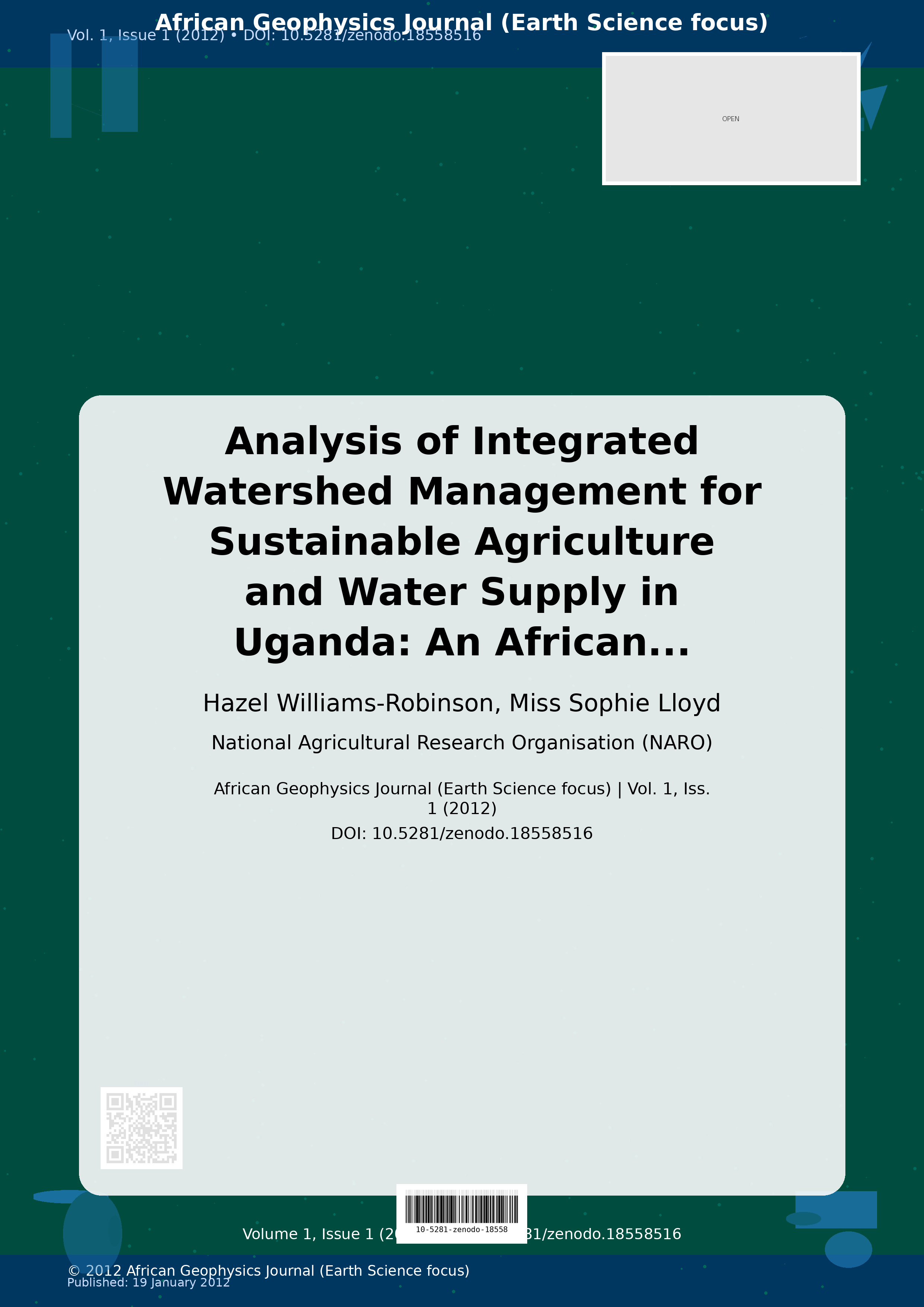 Cover image for: Analysis of Integrated Watershed Management for Sustainable 