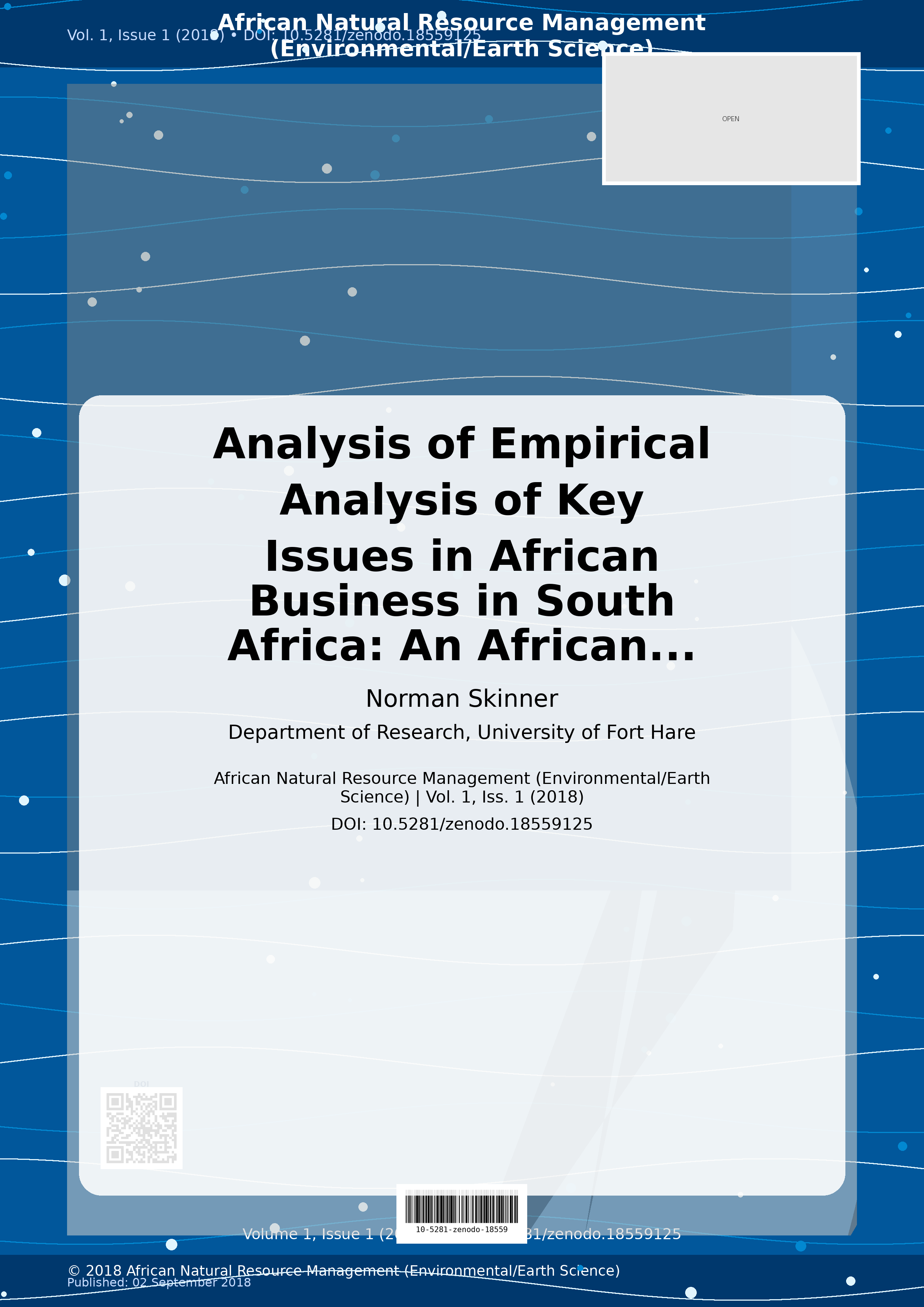 Cover image for: Analysis of Empirical Analysis of Key Issues in African Busi