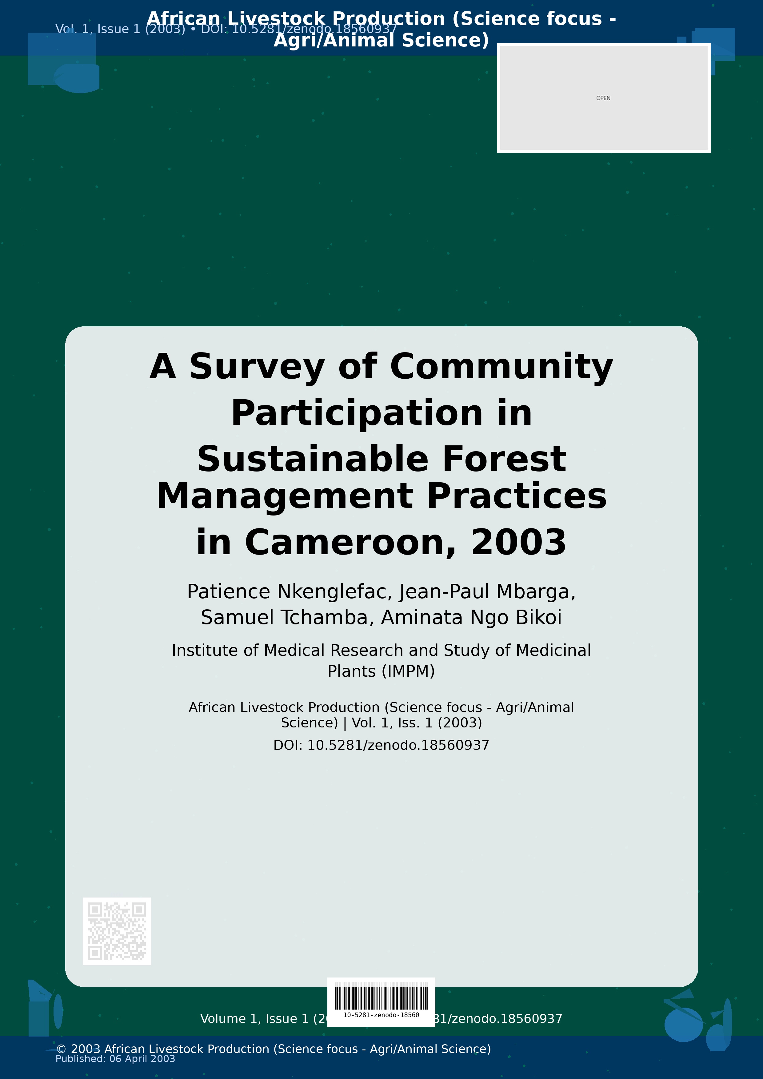 Cover image for: A Survey of Community Participation in Sustainable Forest Ma