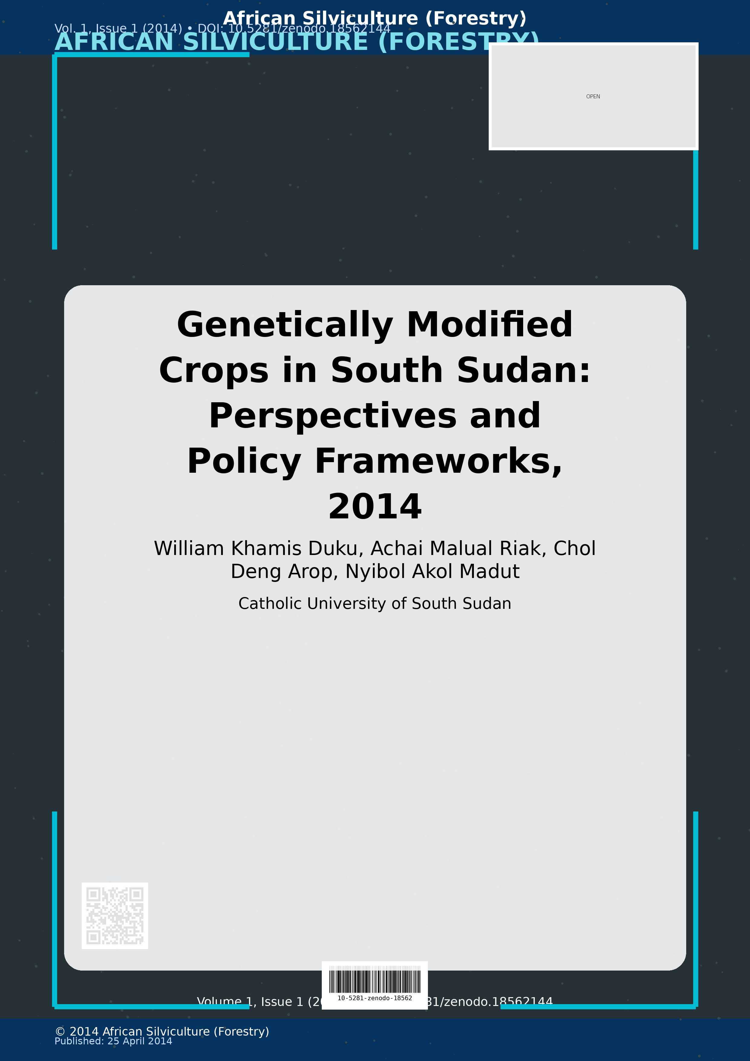 Cover image for: Genetically Modified Crops in South Sudan
