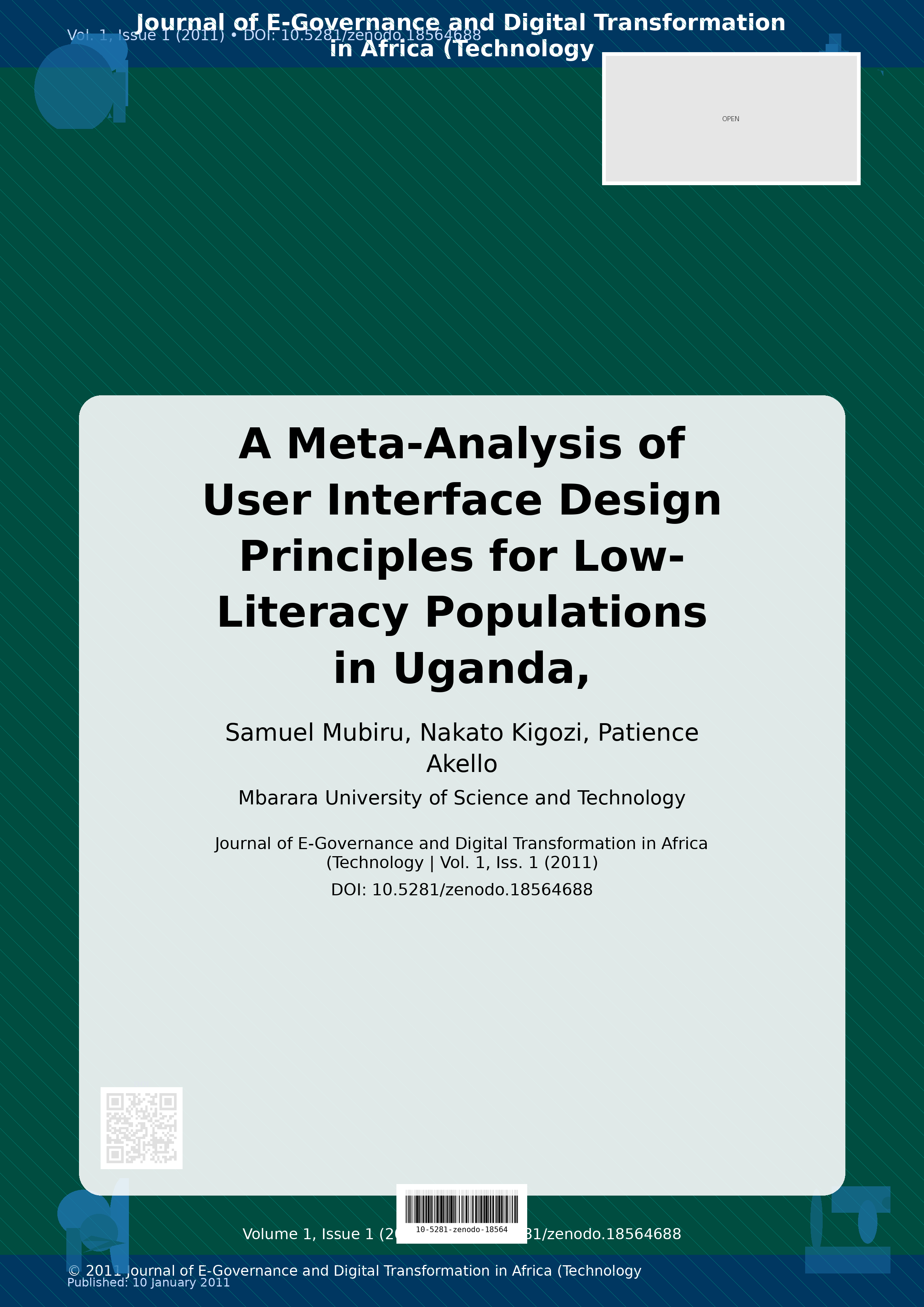Cover image for: A Meta-Analysis of User Interface Design Principles for Low-