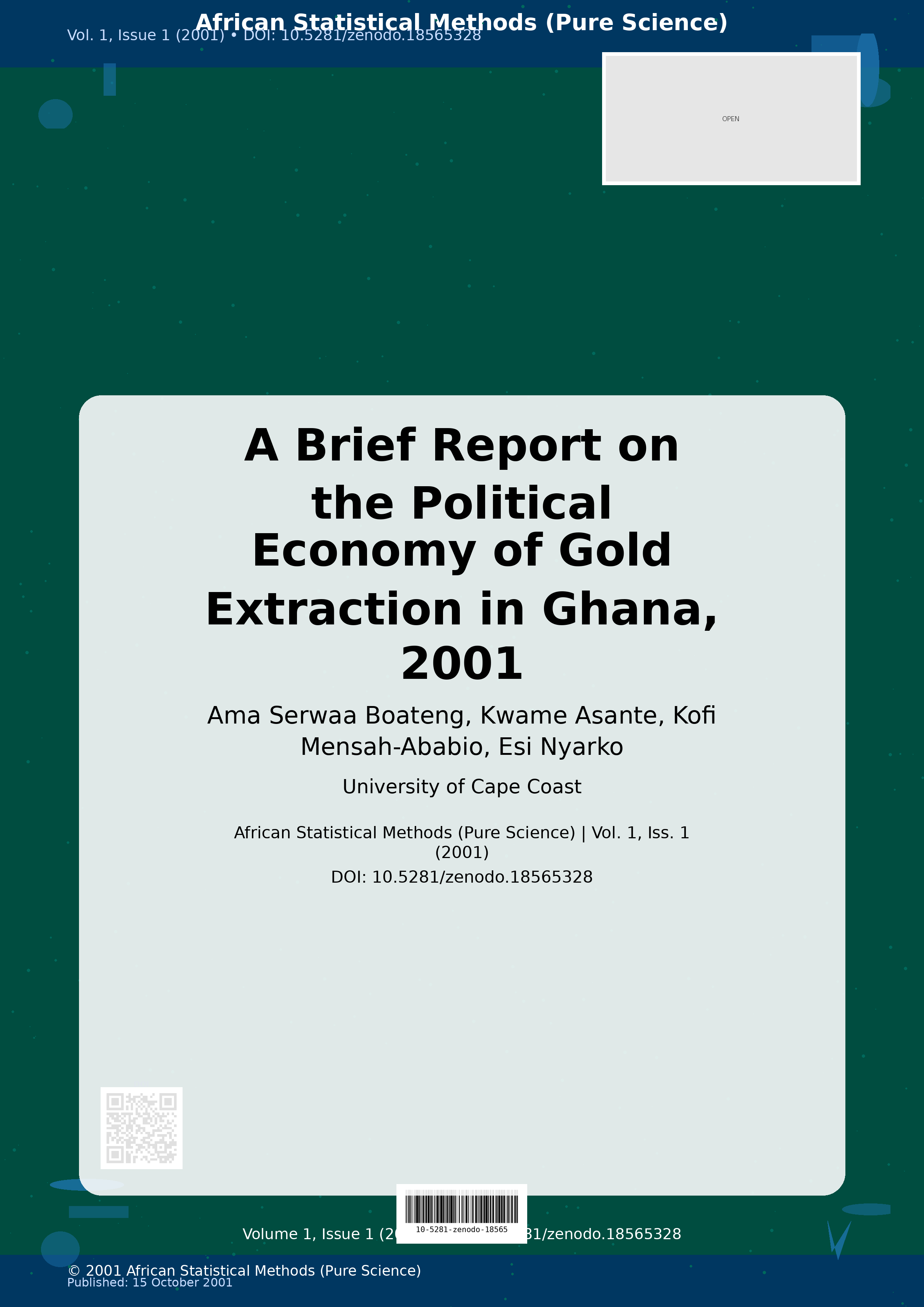 Cover image for: A Brief Report on the Political Economy of Gold Extraction i