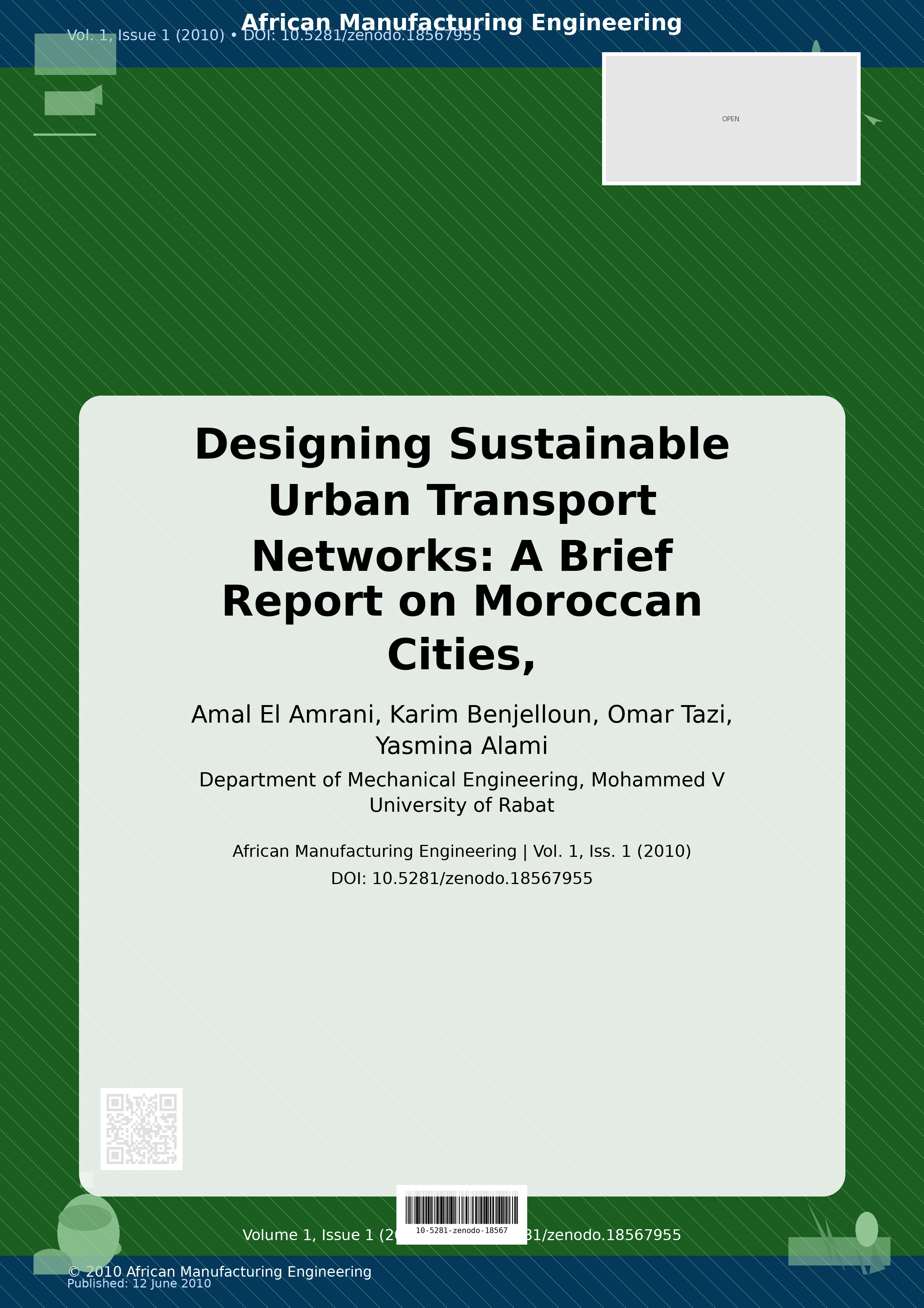 Cover image for: Designing Sustainable Urban Transport Networks