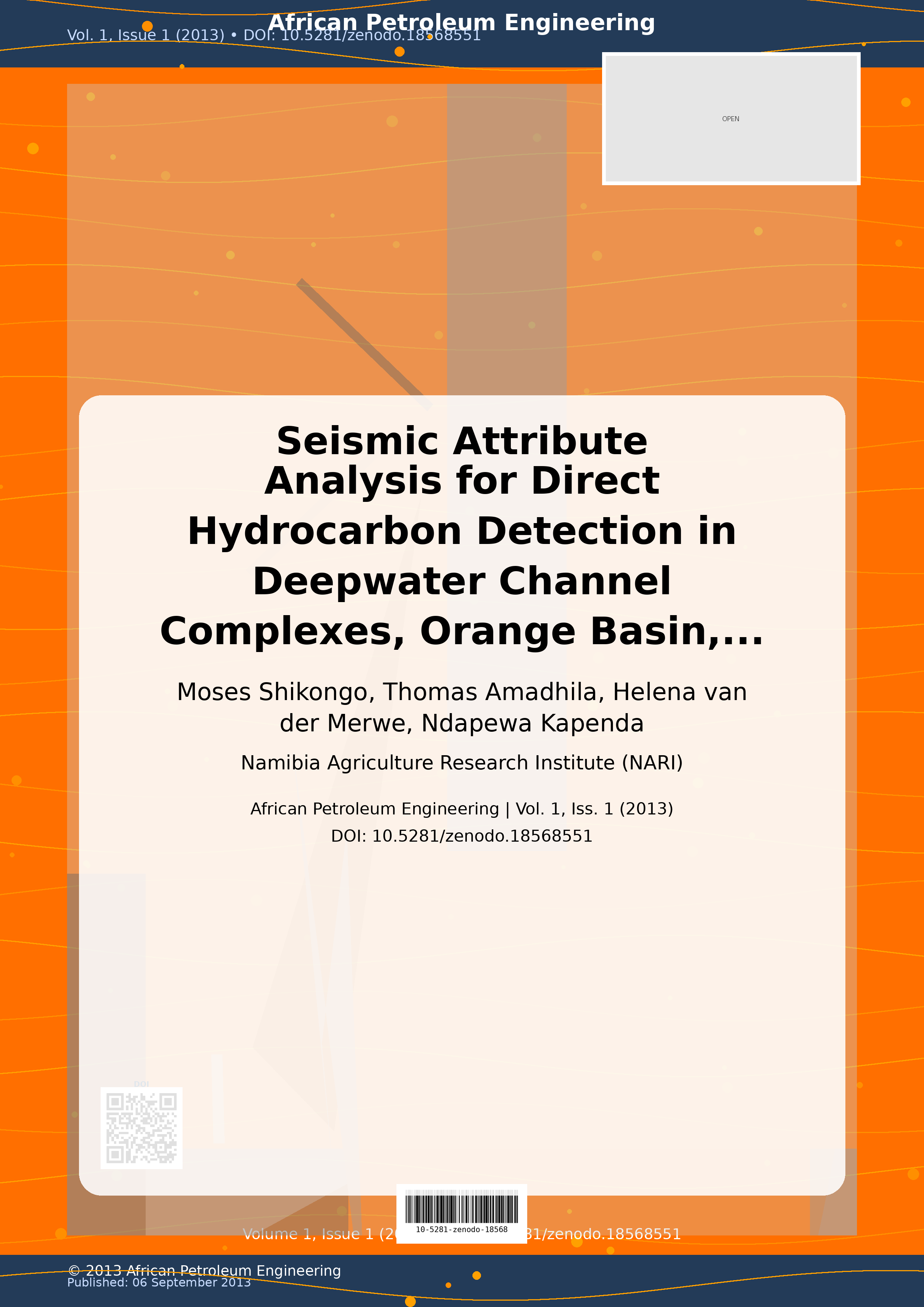 Cover image for: Seismic Attribute Analysis for Direct Hydrocarbon Detection 