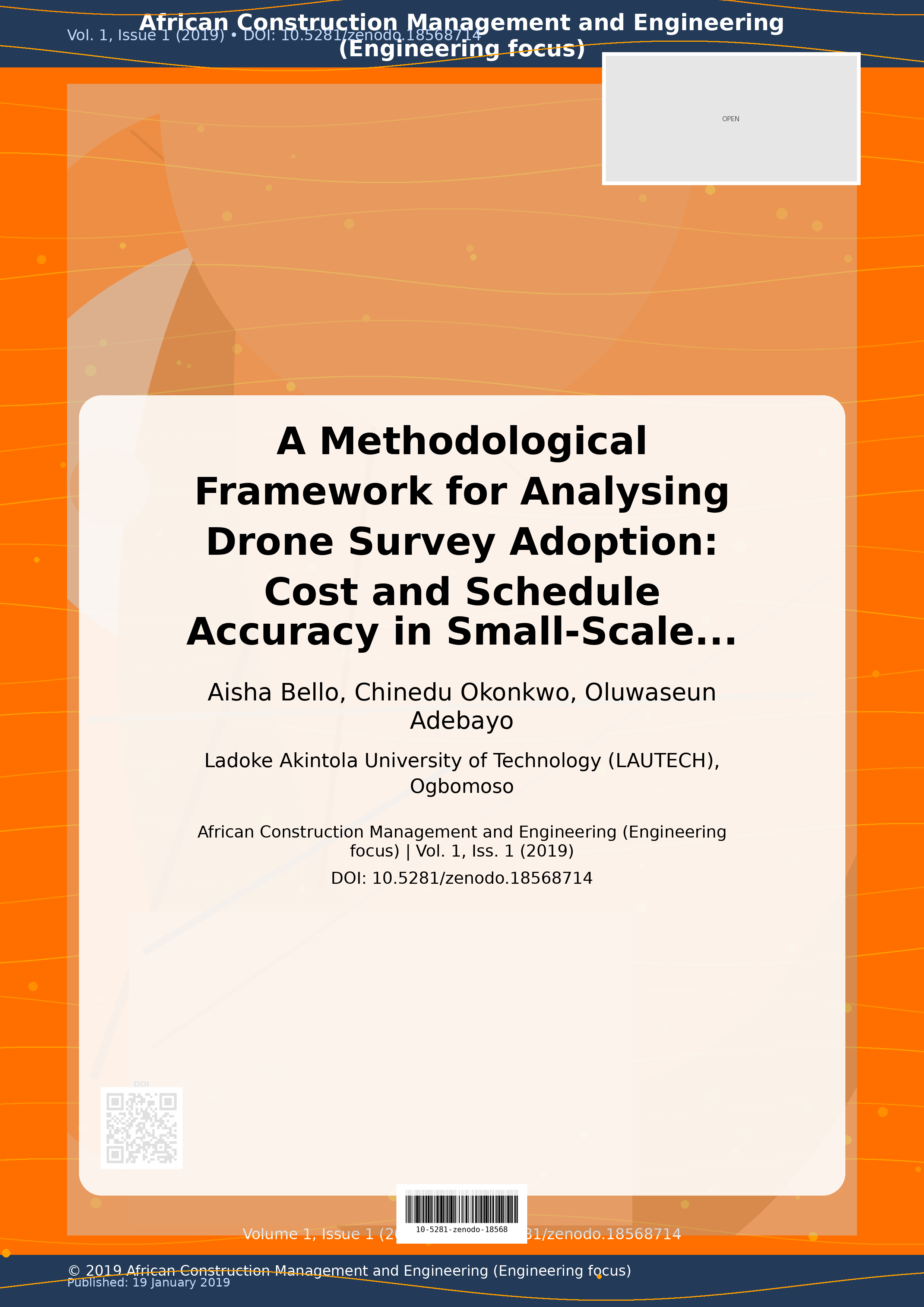 Cover image for: A Methodological Framework for Analysing Drone Survey Adopti