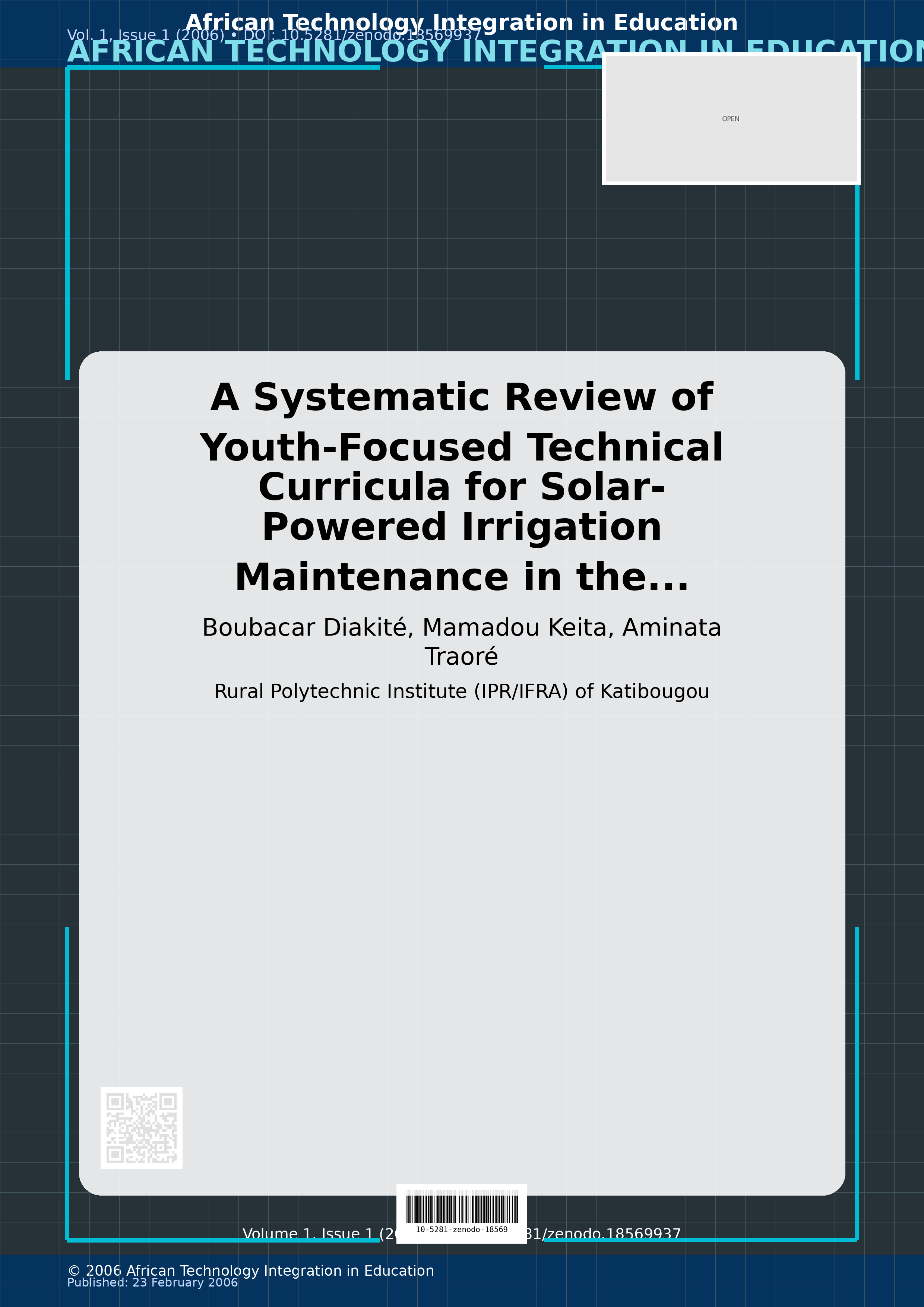 Cover image for: A Systematic Review of Youth-Focused Technical Curricula for