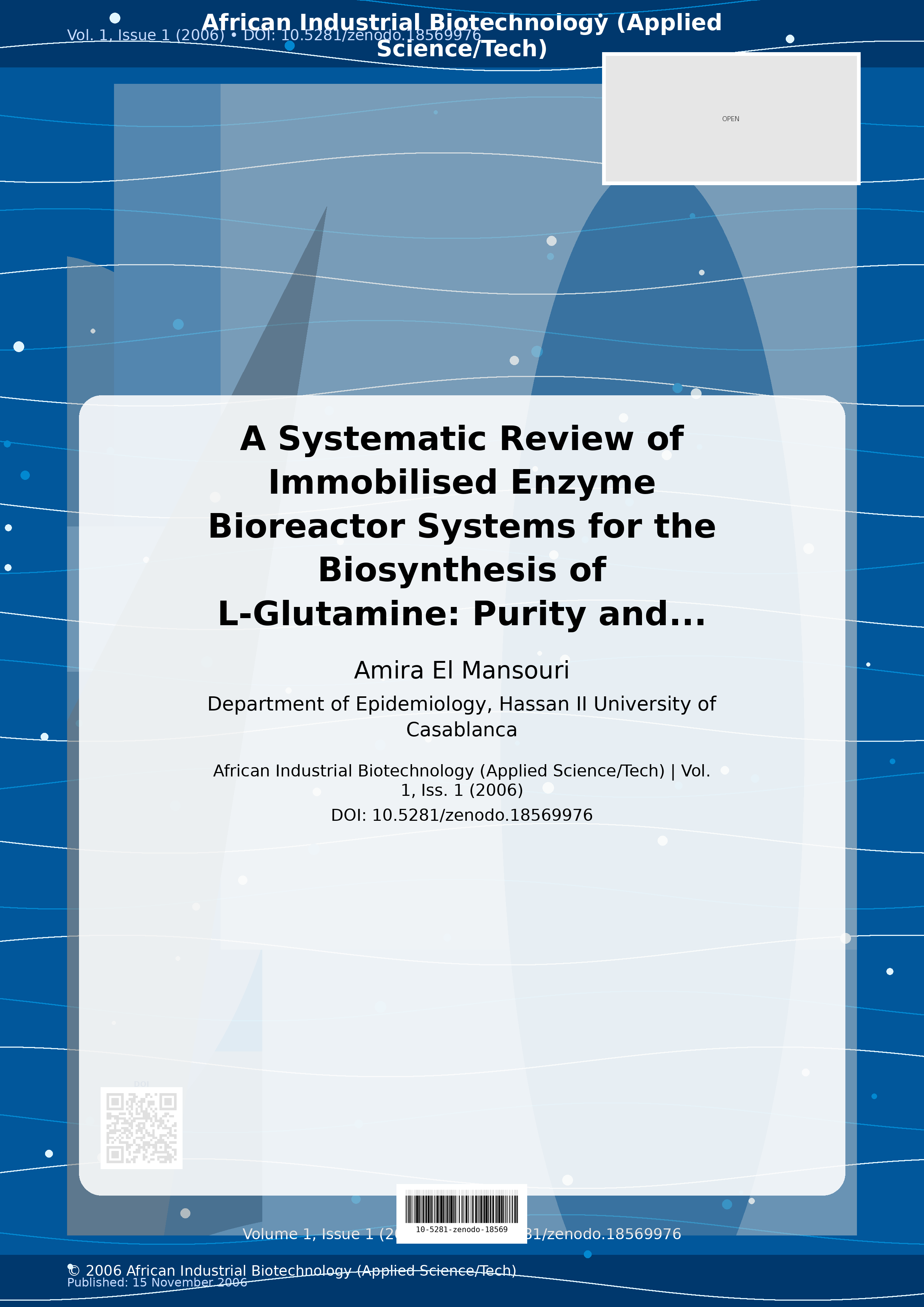 Cover image for: A Systematic Review of Immobilised Enzyme Bioreactor Systems