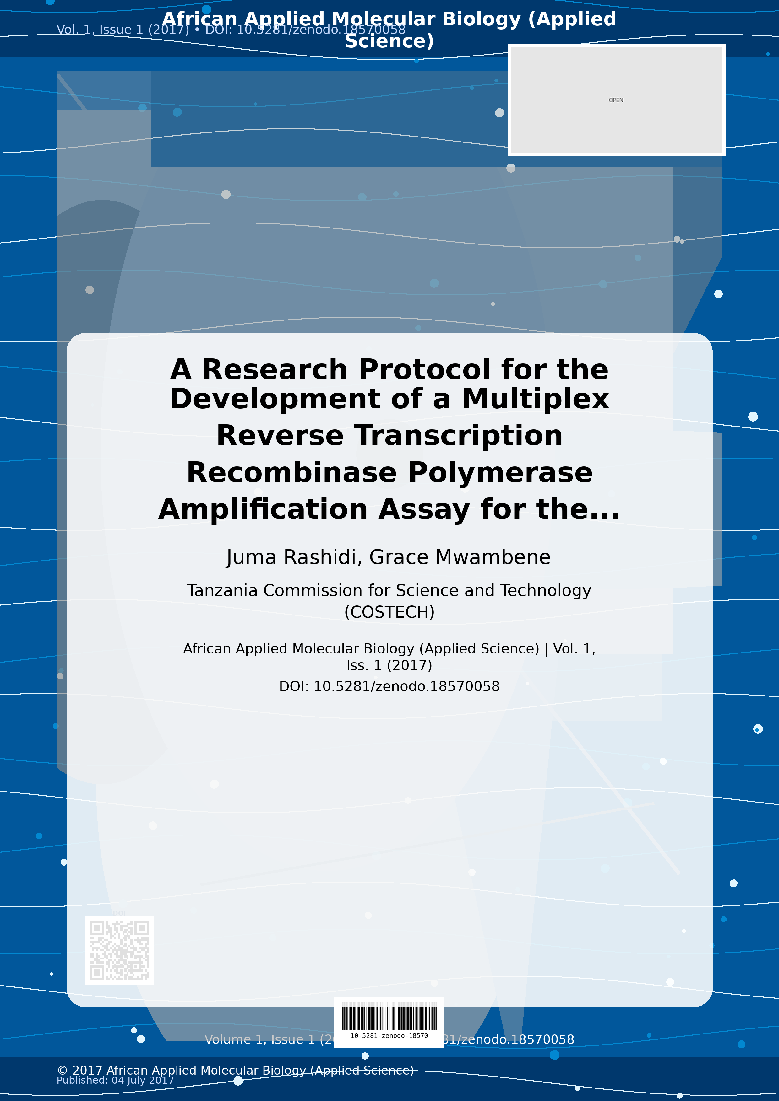 Cover image for: A Research Protocol for the Development of a Multiplex Rever
