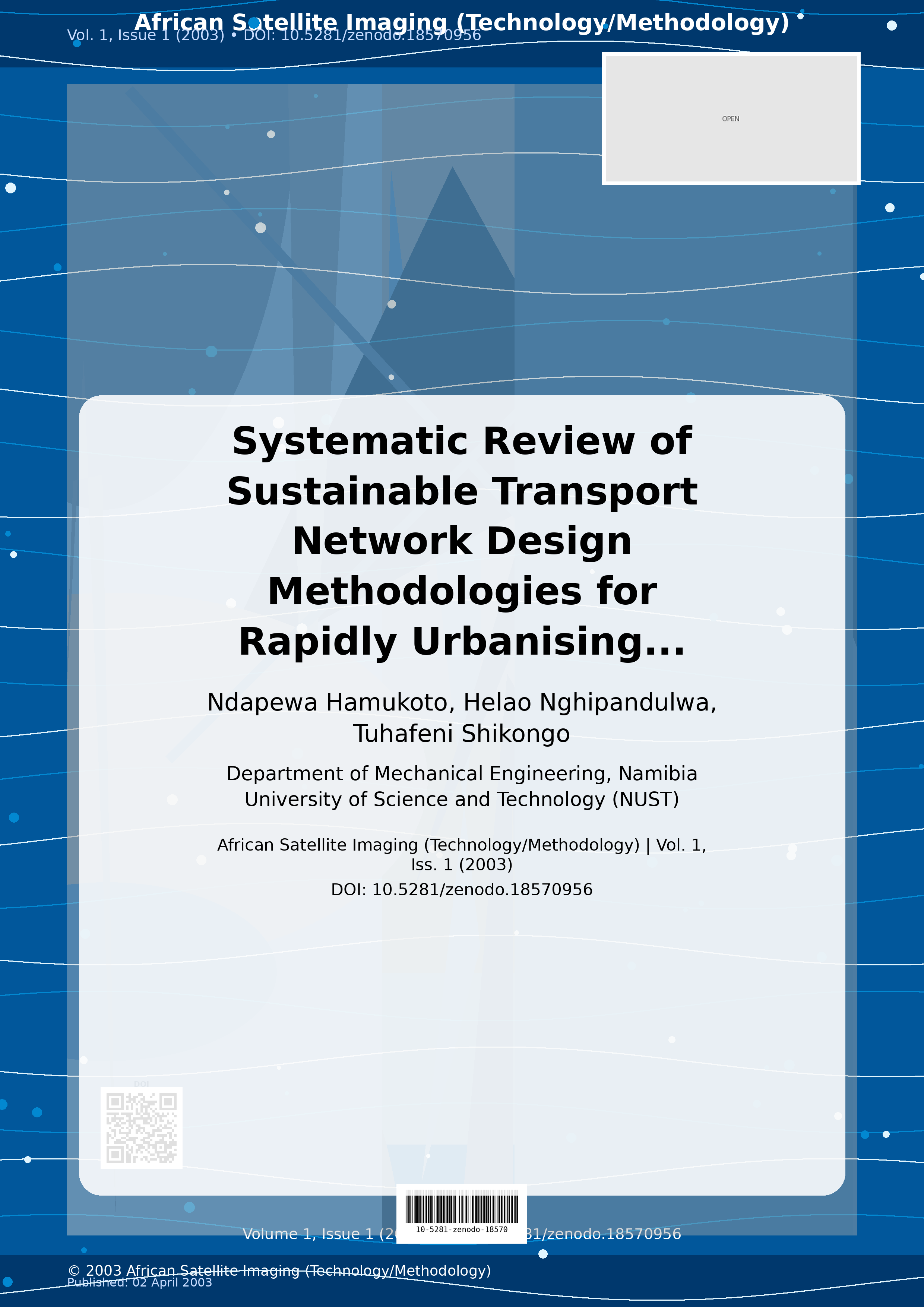 Cover image for: Systematic Review of Sustainable Transport Network Design Me