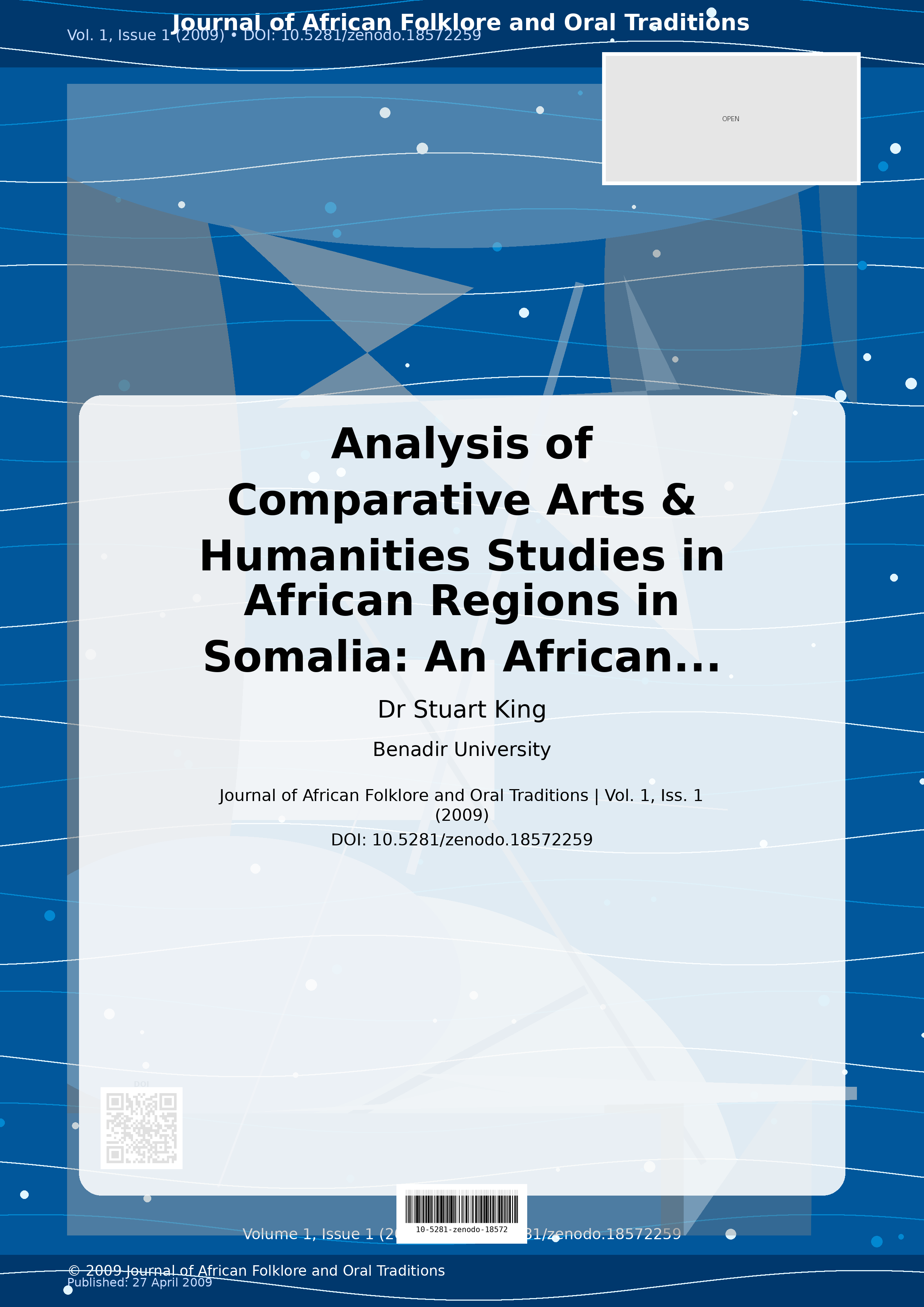 Cover image for: Analysis of Comparative Arts & Humanities Studies in African