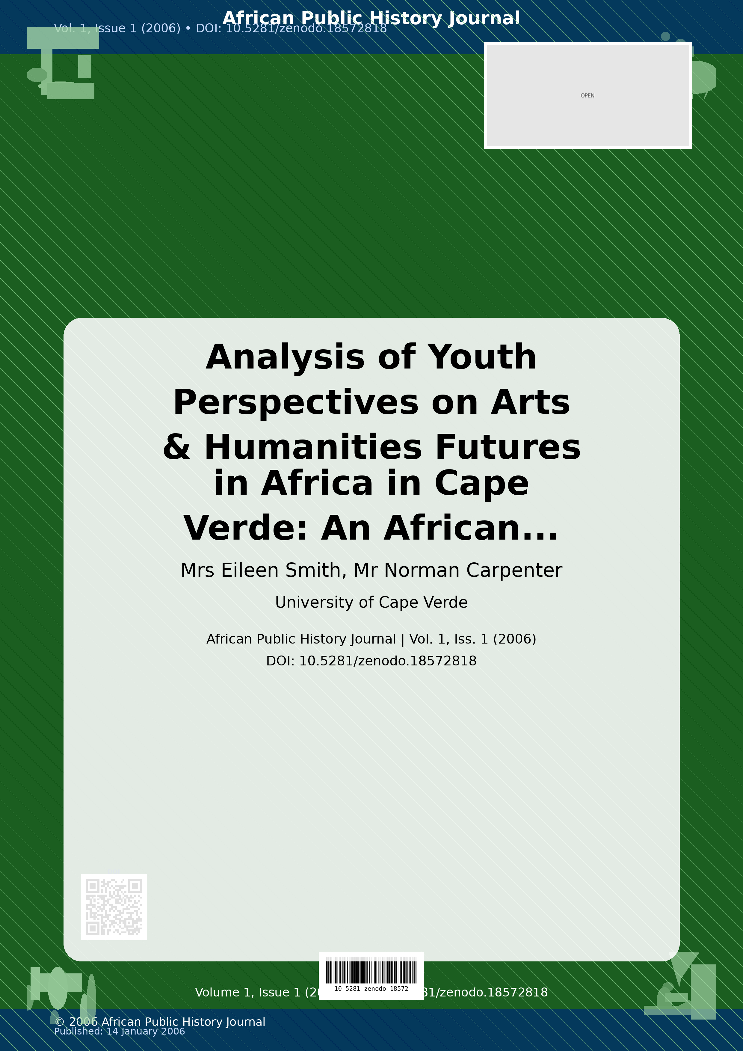 Cover image for: Analysis of Youth Perspectives on Arts & Humanities Futures 