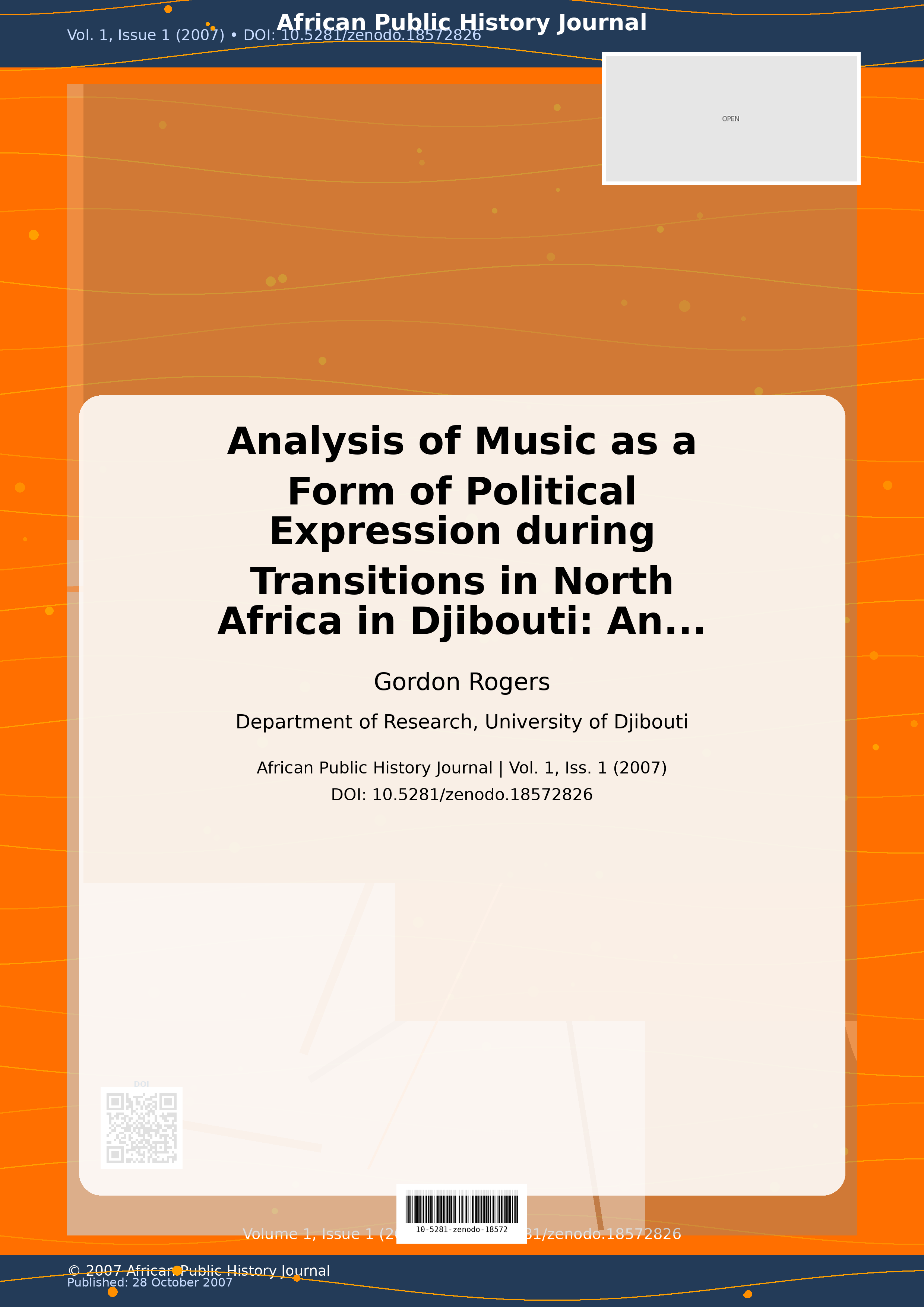 Cover image for: Analysis of Music as a Form of Political Expression during T