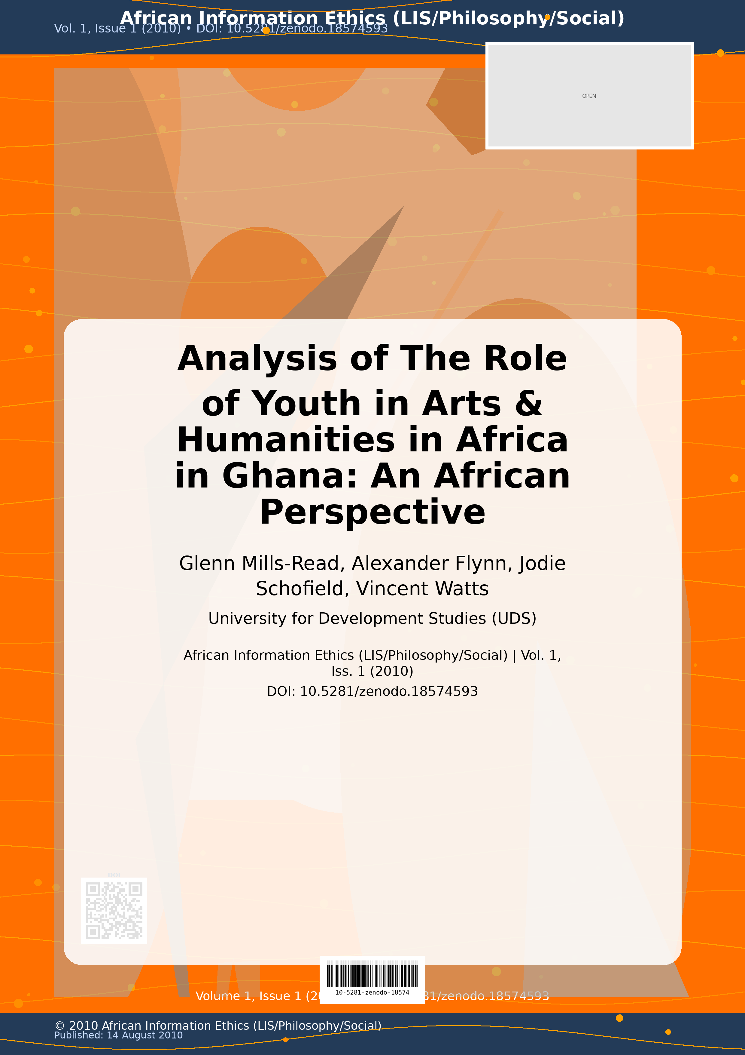 Cover image for: Analysis of The Role of Youth in Arts & Humanities in Africa