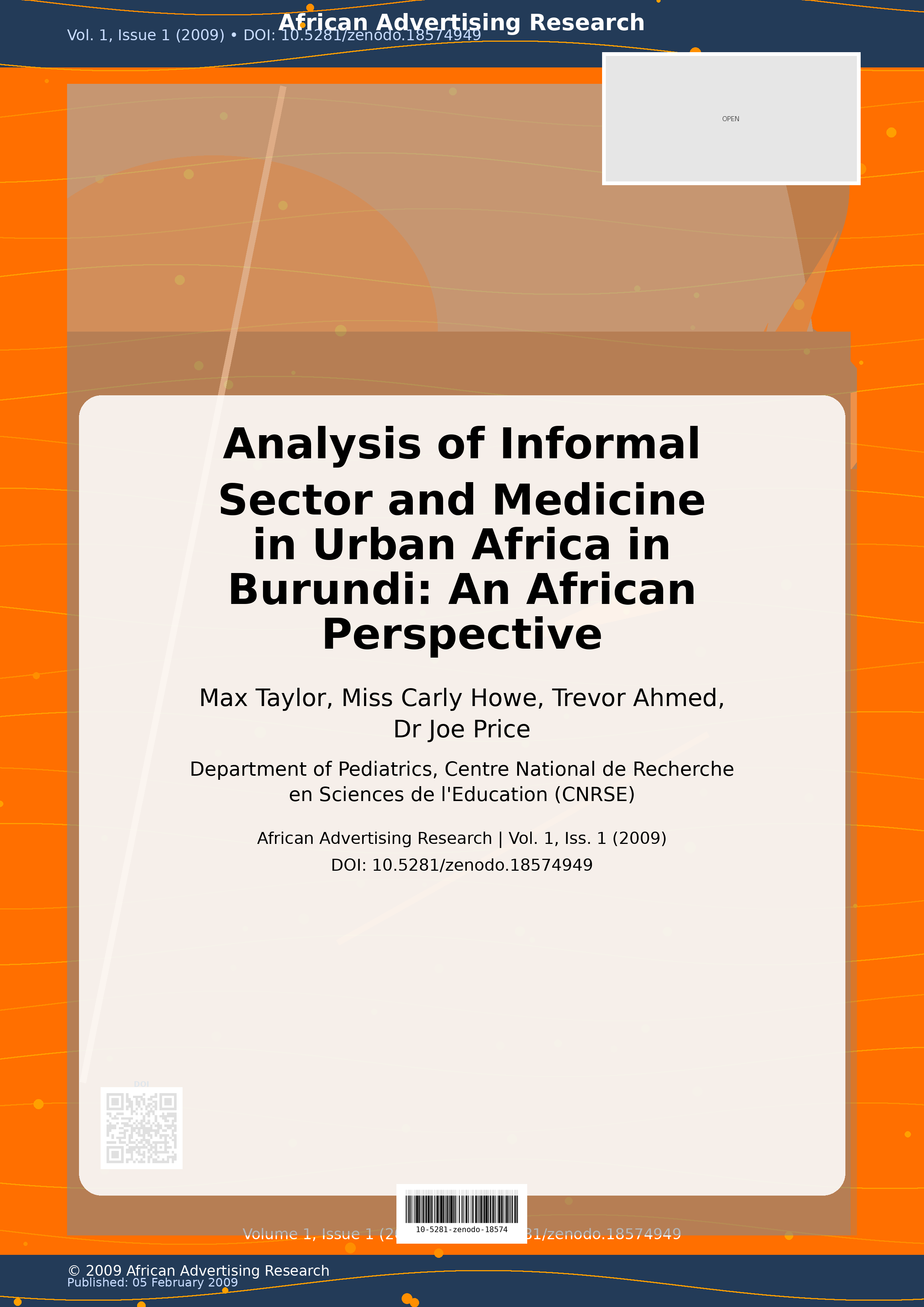Cover image for: Analysis of Informal Sector and Medicine in Urban Africa in 