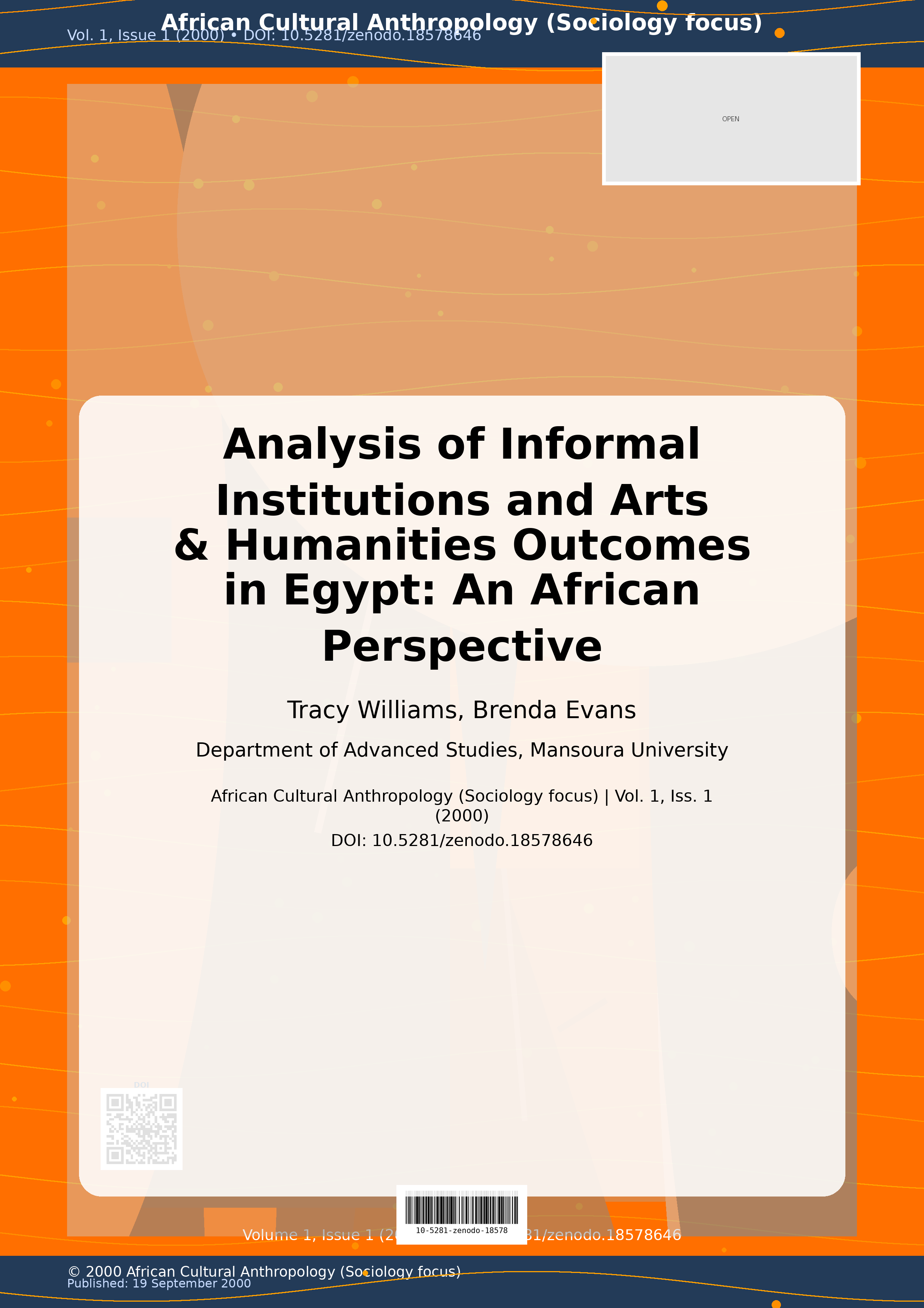 Cover image for: Analysis of Informal Institutions and Arts & Humanities Outc