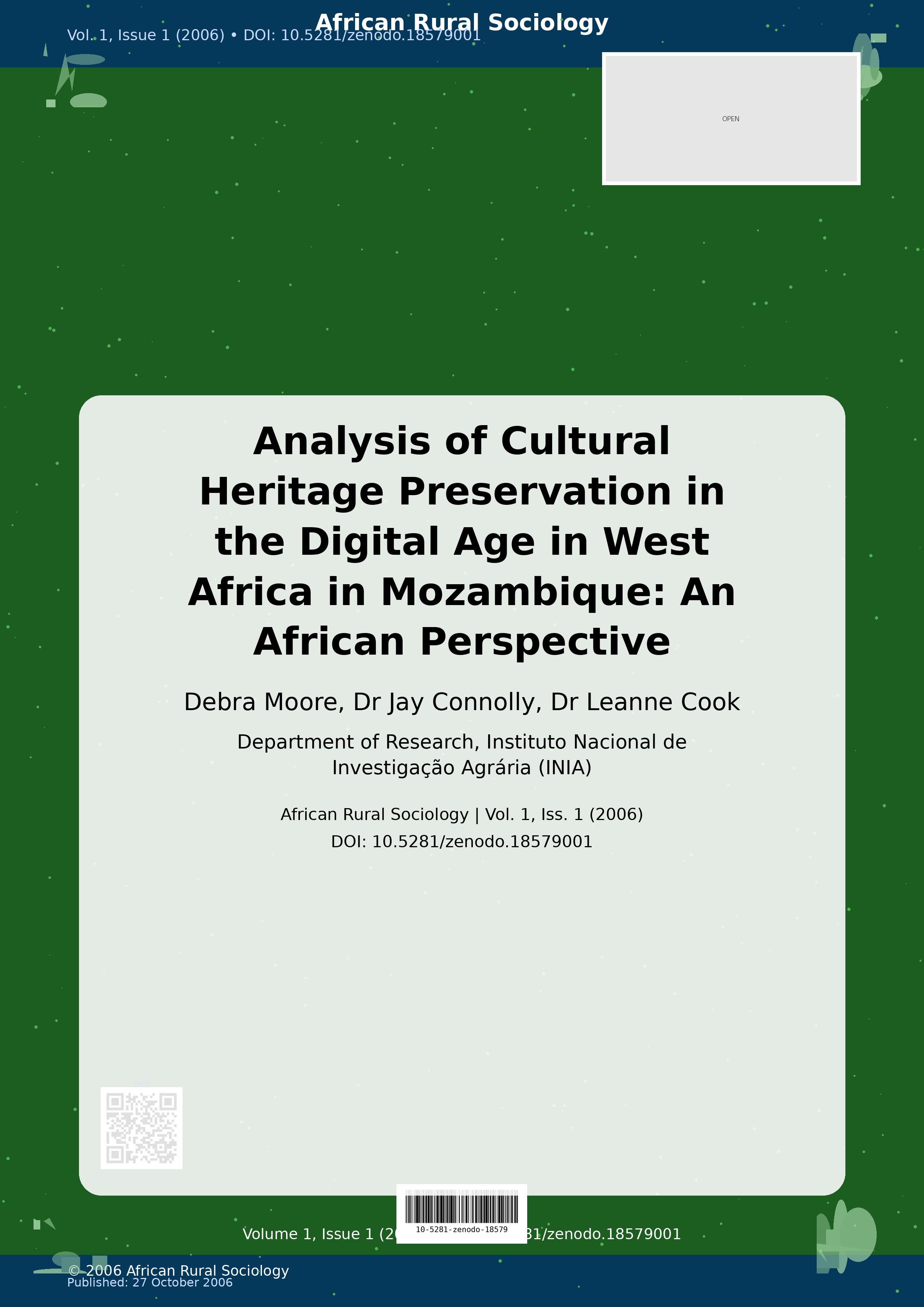 Cover image for: Analysis of Cultural Heritage Preservation in the Digital Ag
