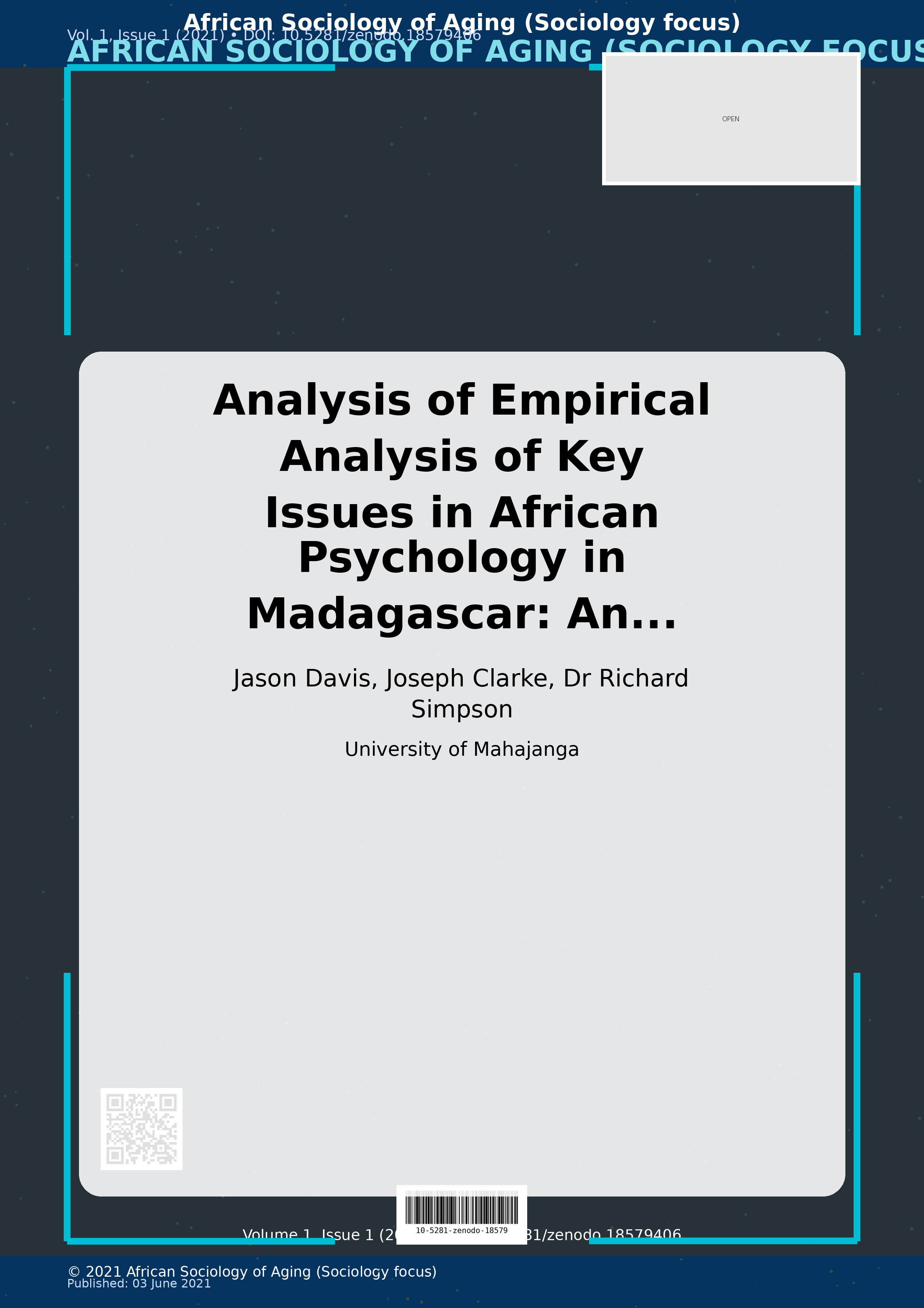 Cover image for: Analysis of Empirical Analysis of Key Issues in African Psyc