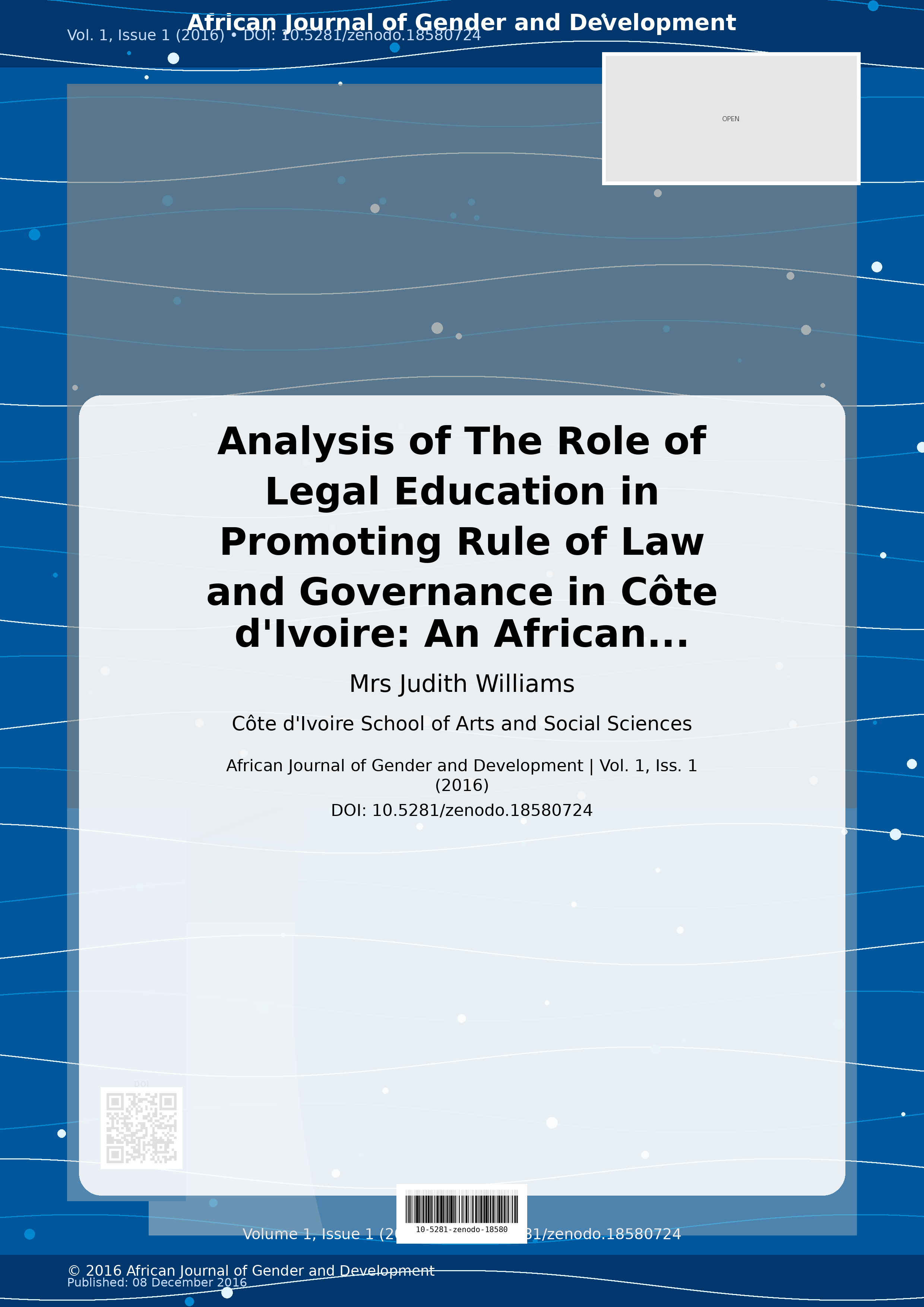 Cover image for: Analysis of The Role of Legal Education in Promoting Rule of