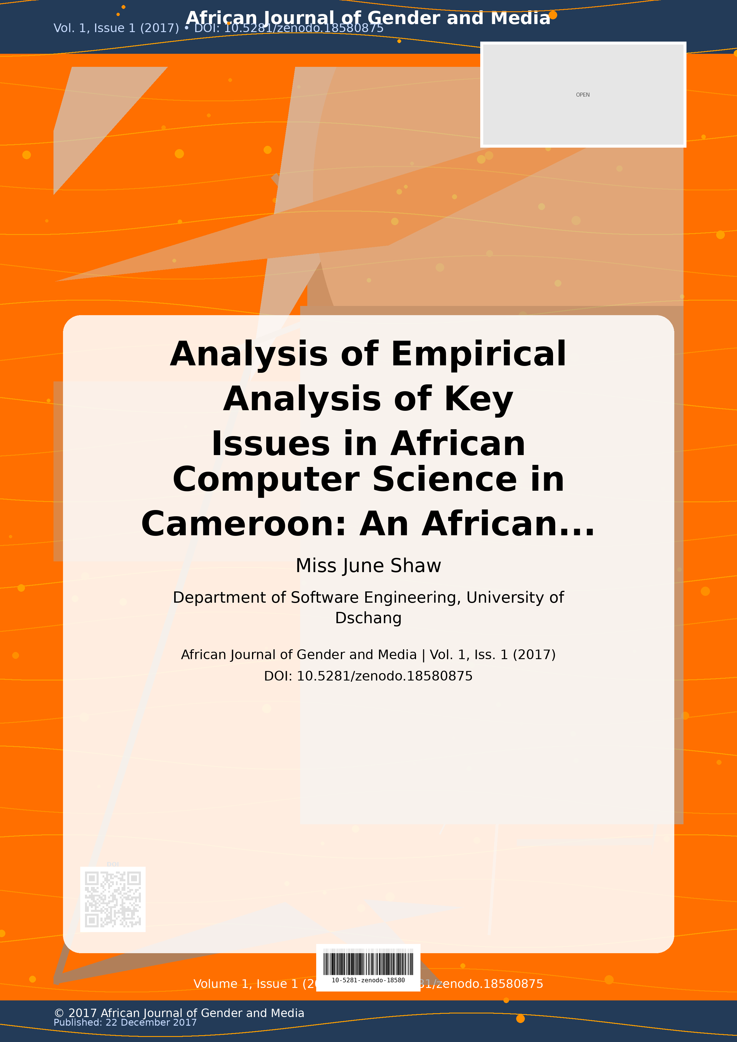 Cover image for: Analysis of Empirical Analysis of Key Issues in African Comp