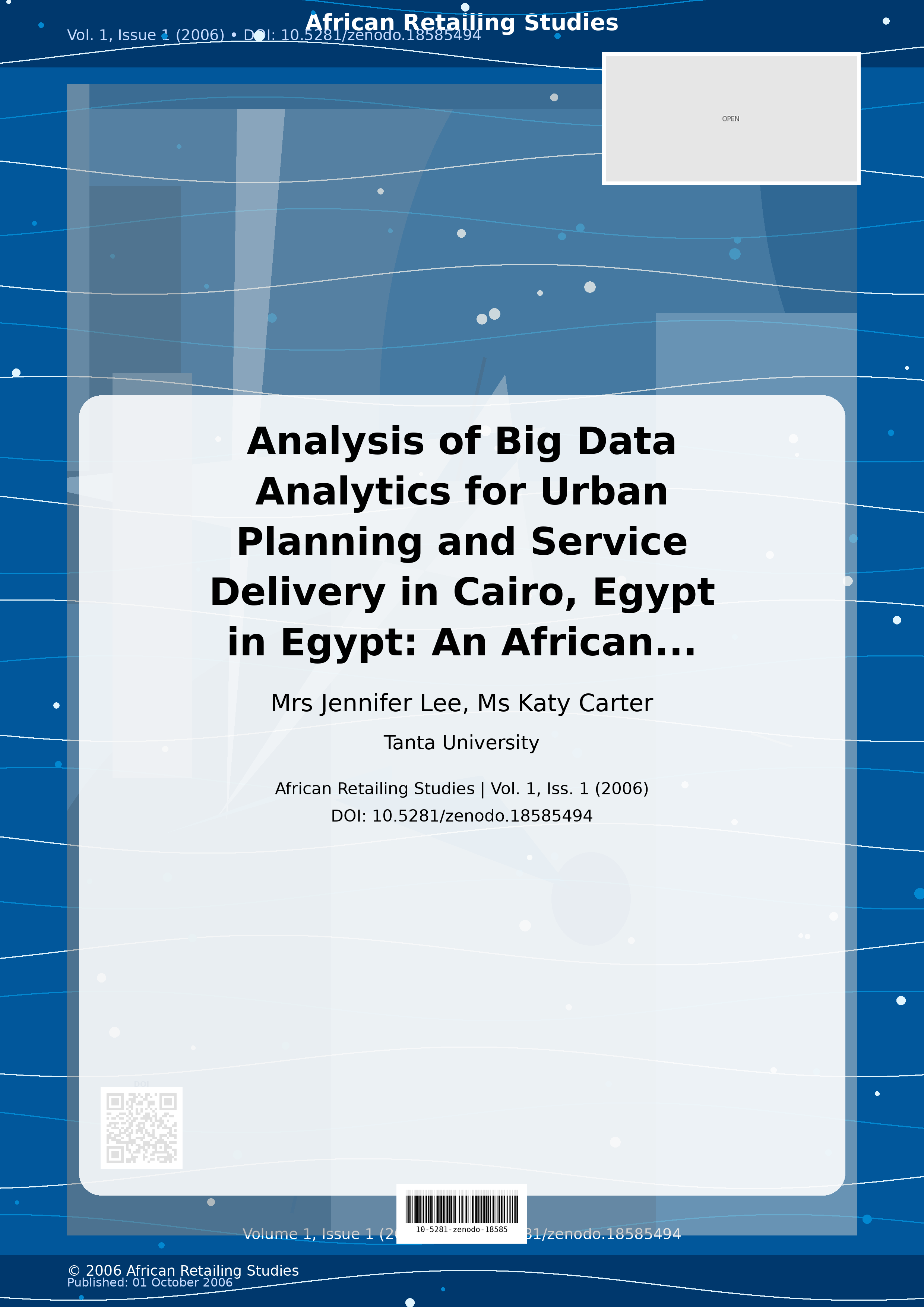Cover image for: Analysis of Big Data Analytics for Urban Planning and Servic