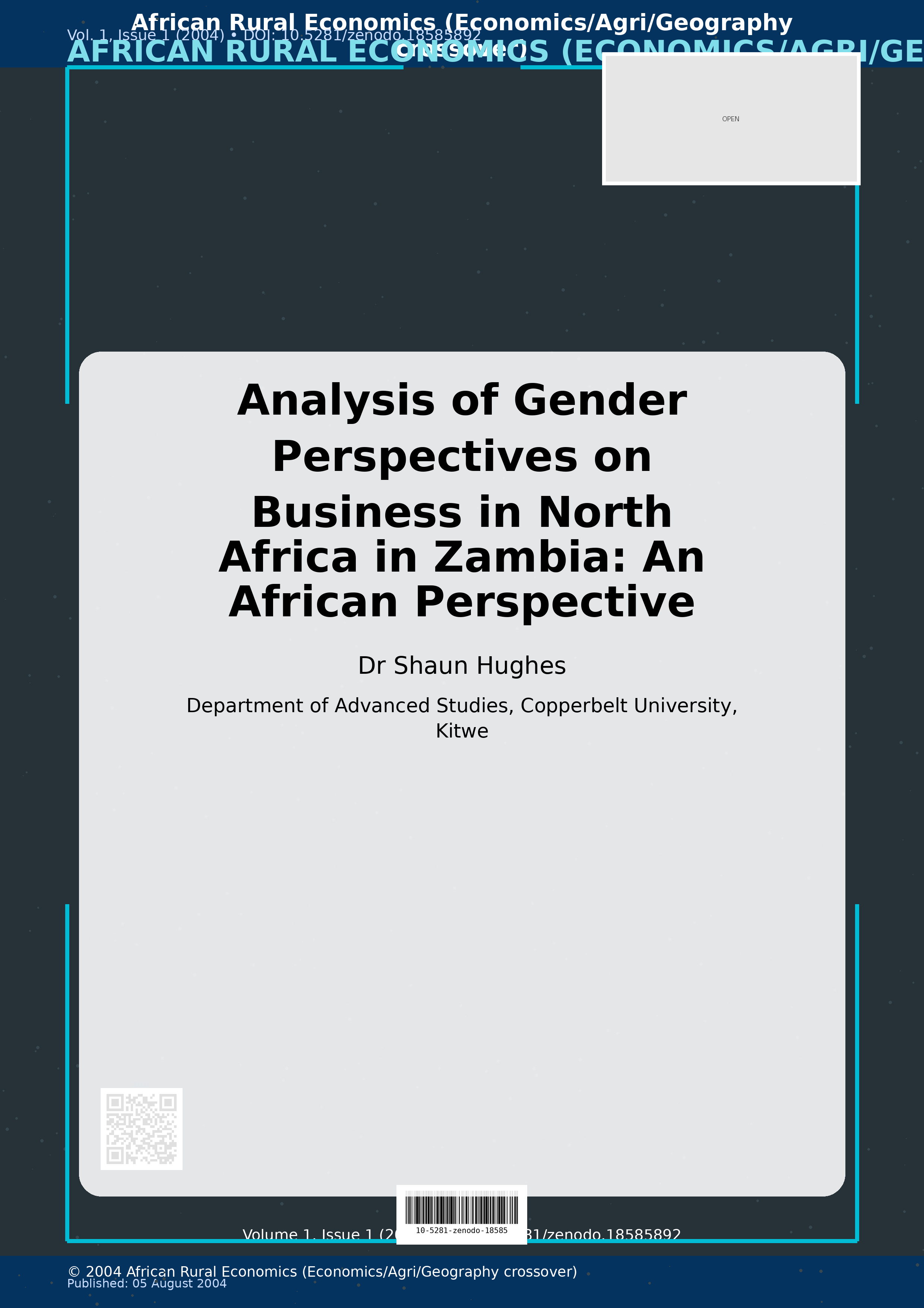 Cover image for: Analysis of Gender Perspectives on Business in North Africa 