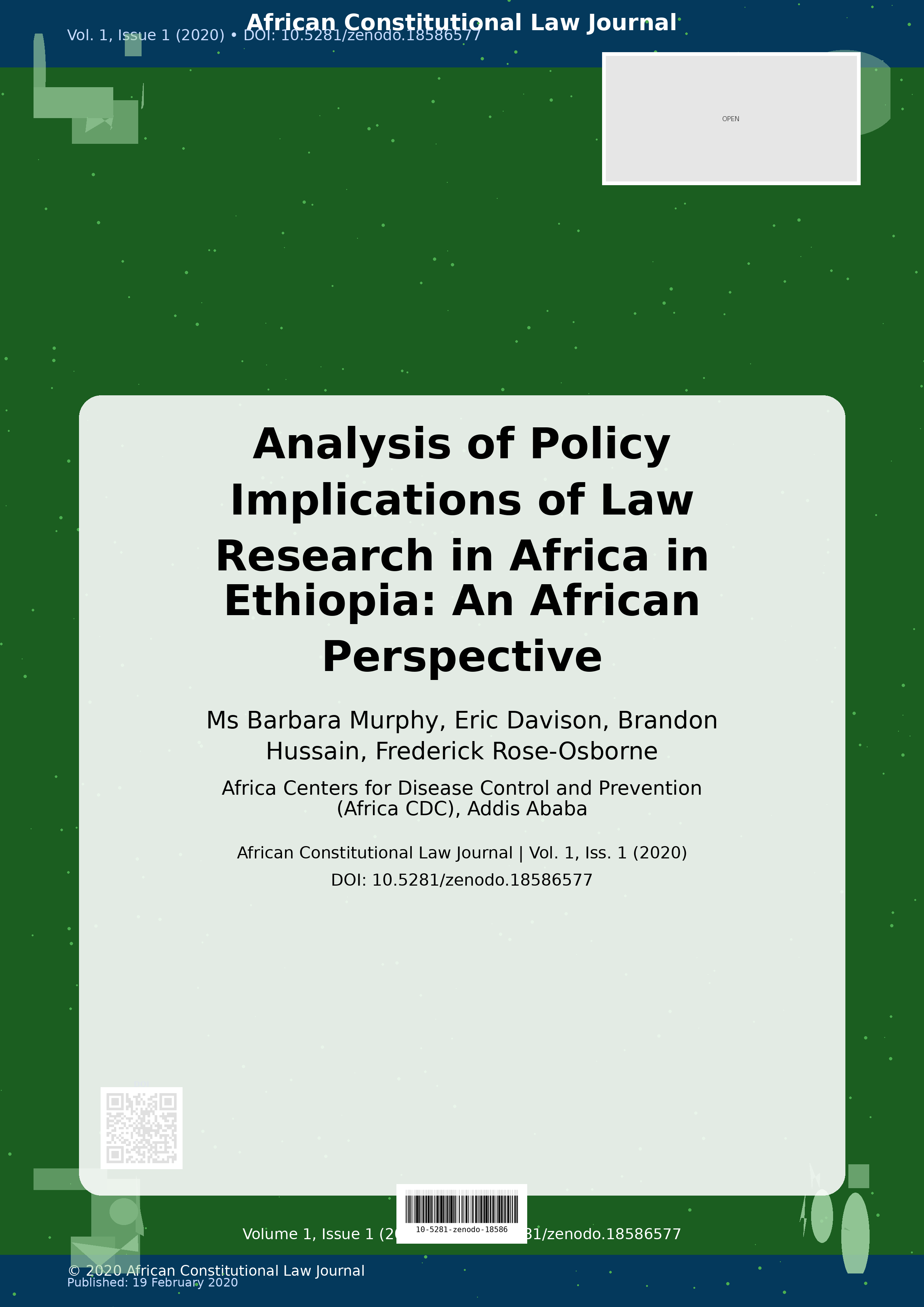 Cover image for: Analysis of Policy Implications of Law Research in Africa in