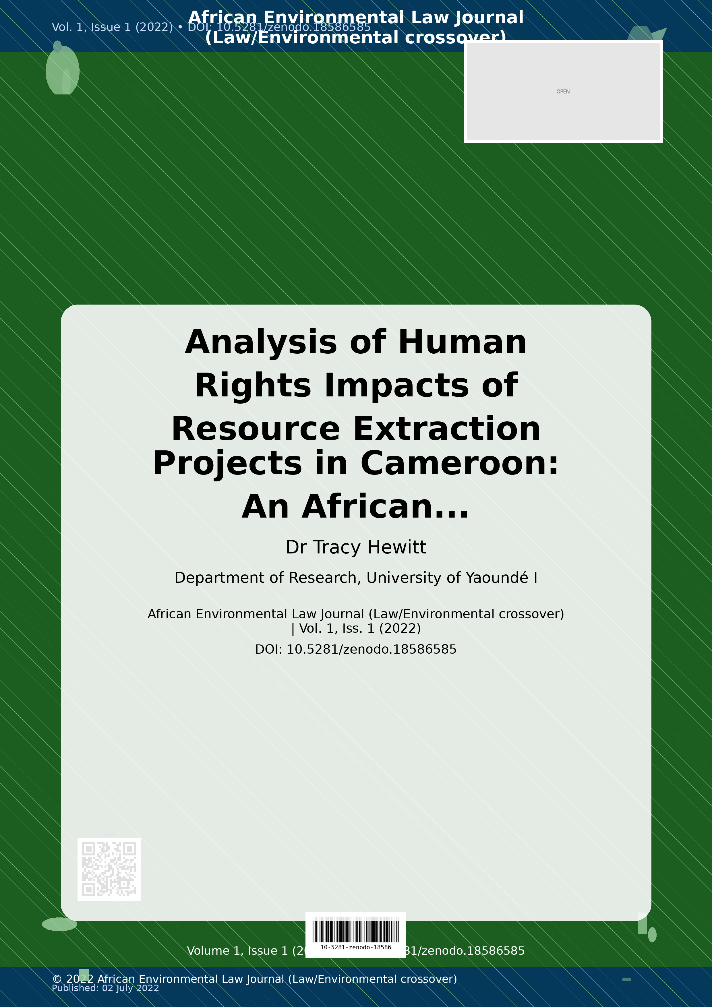 Cover image for: Analysis of Human Rights Impacts of Resource Extraction Proj