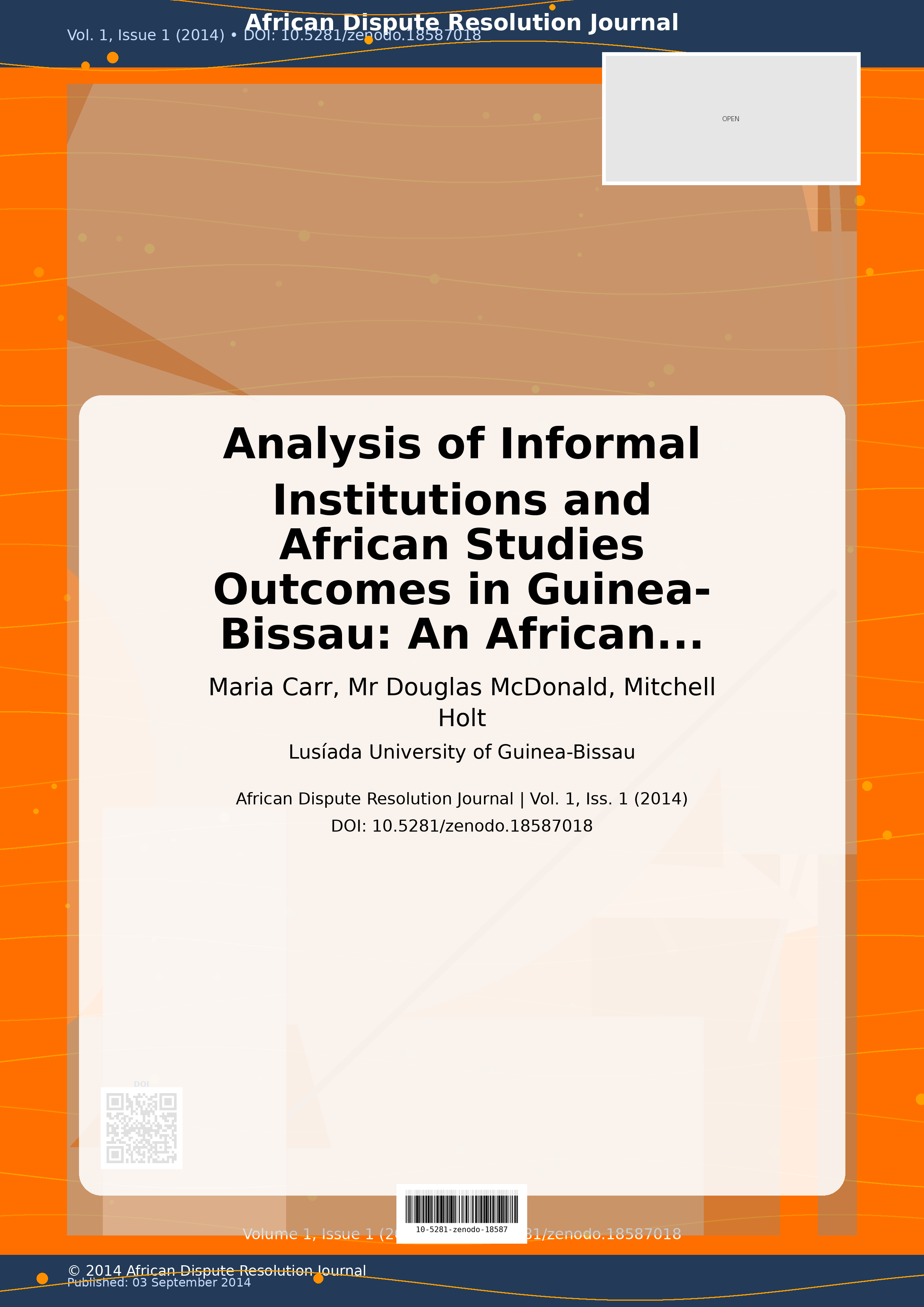 Cover image for: Analysis of Informal Institutions and African Studies Outcom